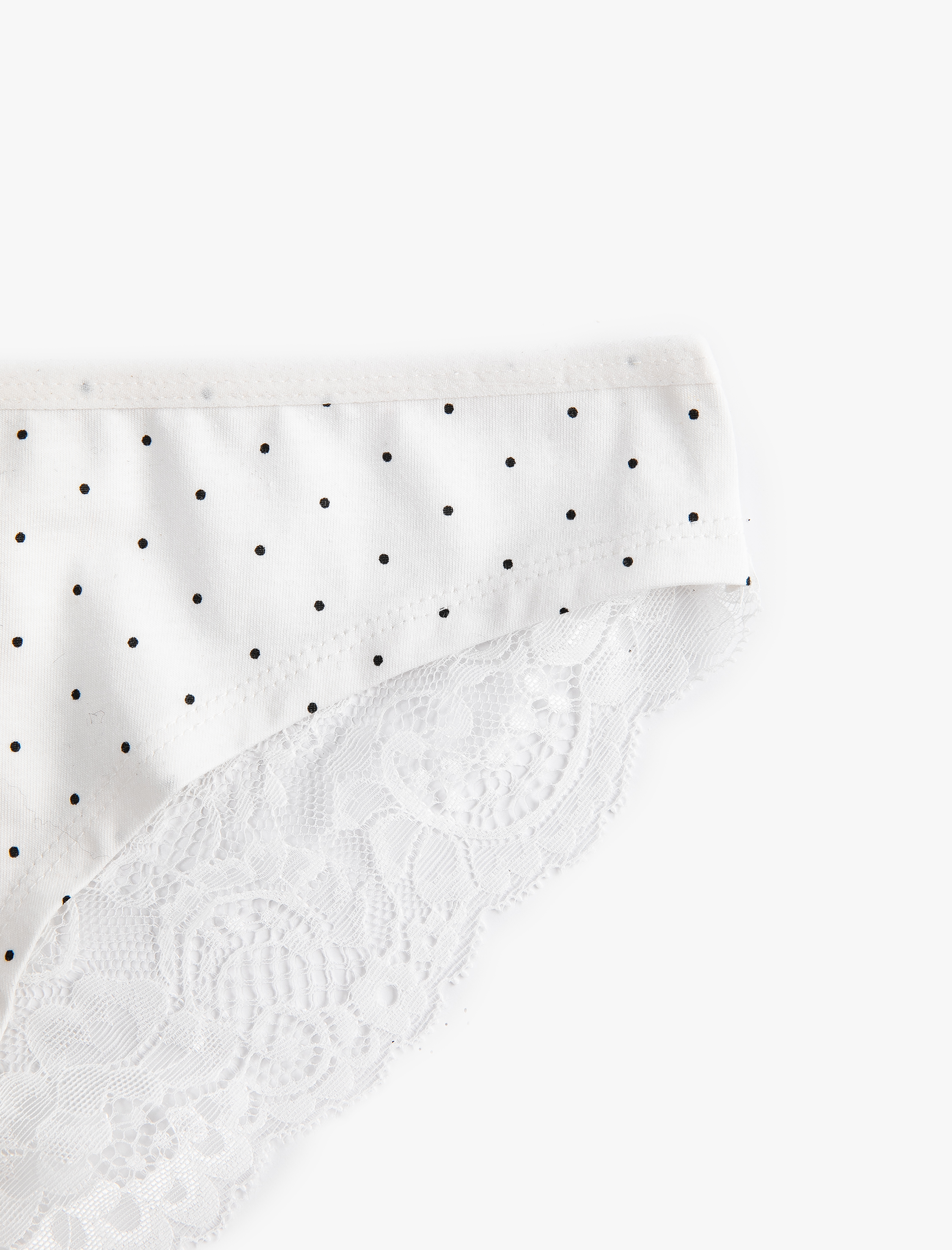   Dantelli Külot Pamuklu Brazilian Baskılı