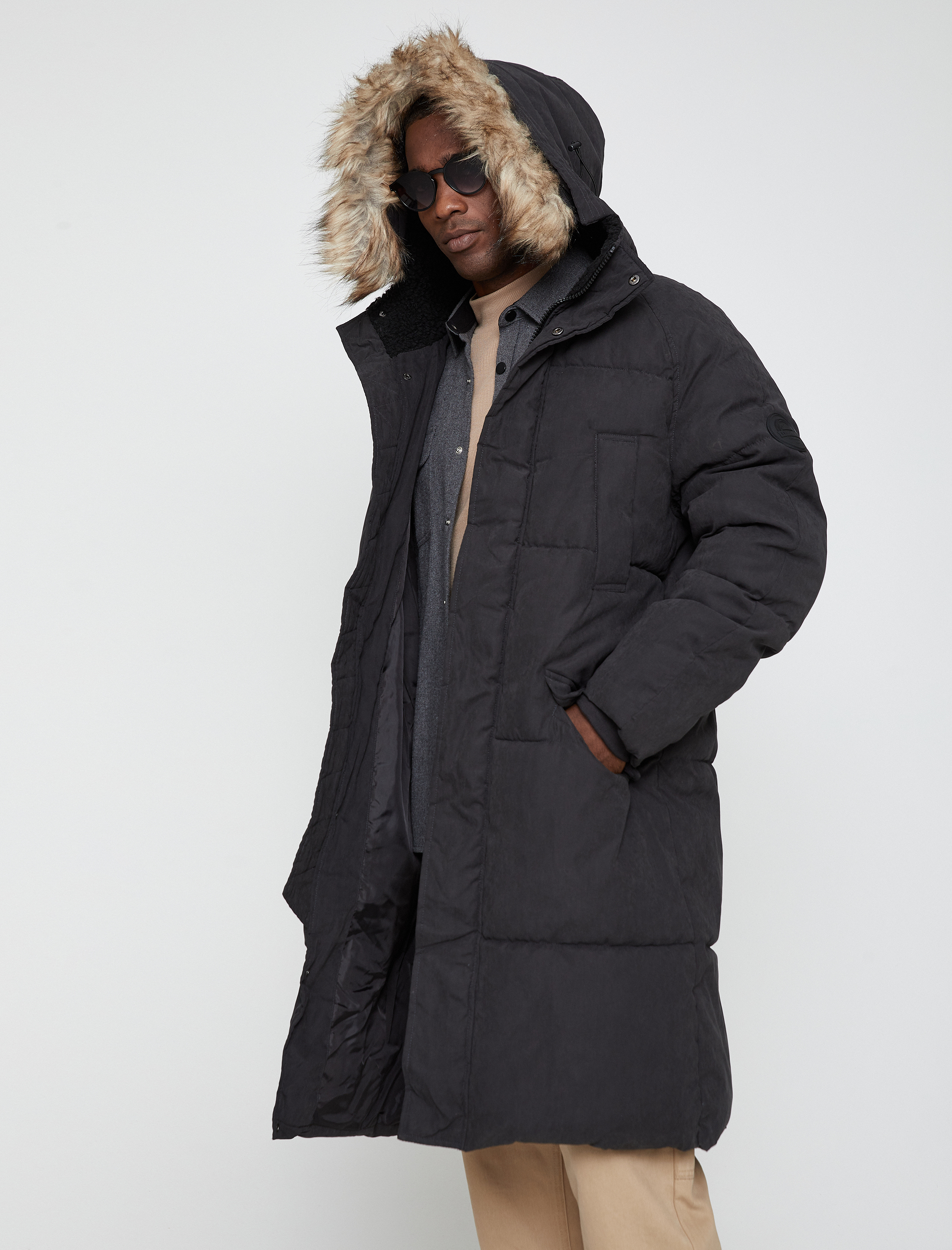   Kapşonlu Anorak Mont Su Geçirmez