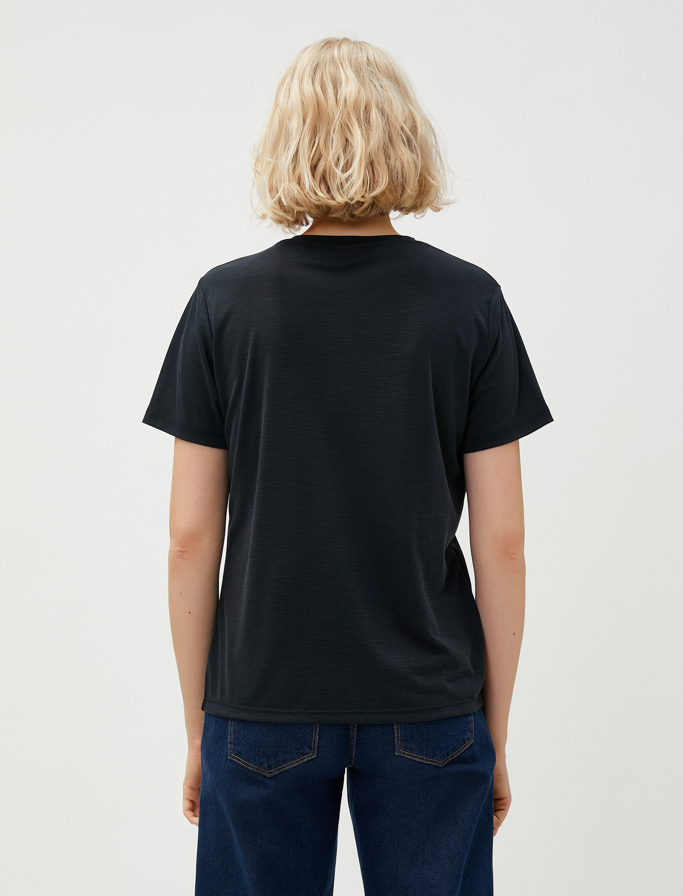 Basic Modal Tişört Kısa Kollu