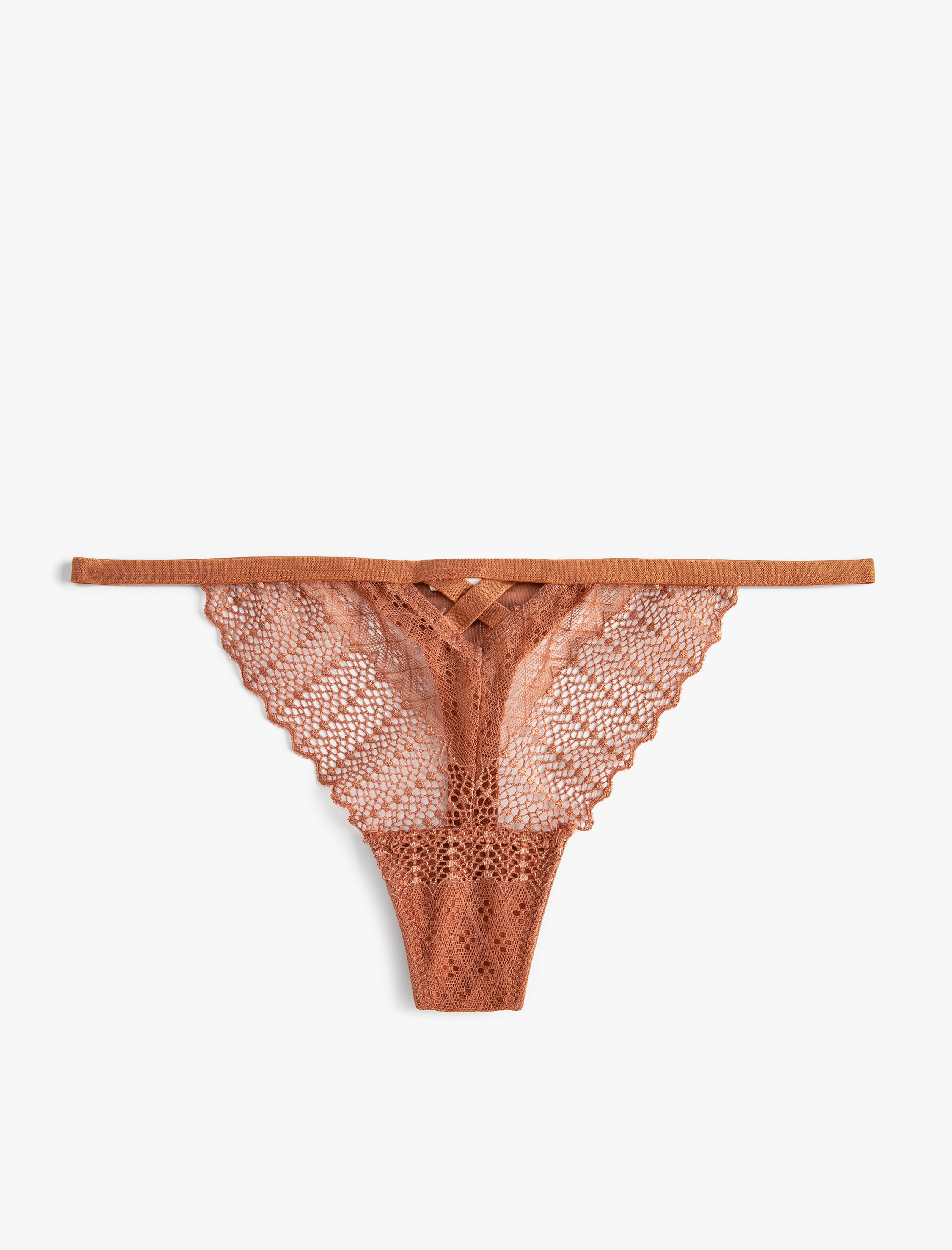   Dantelli String Külot Çiçekli