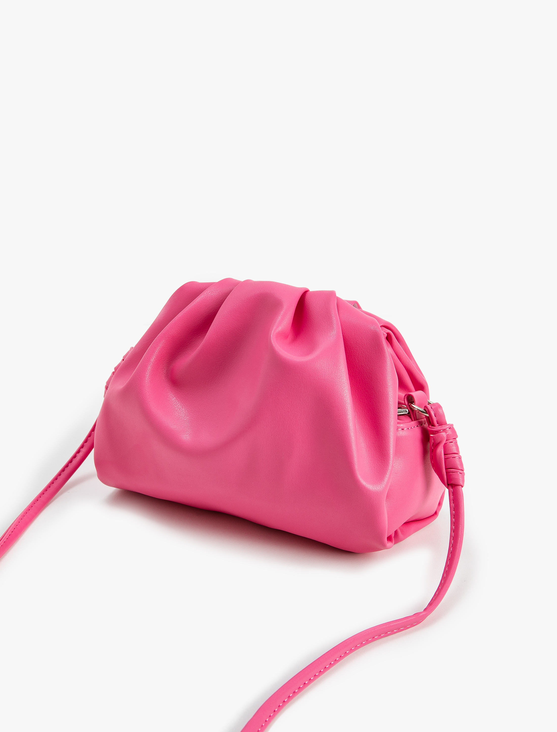 Kadın Çapraz Çanta Suni Deri İnce Askılı Fermuarlı