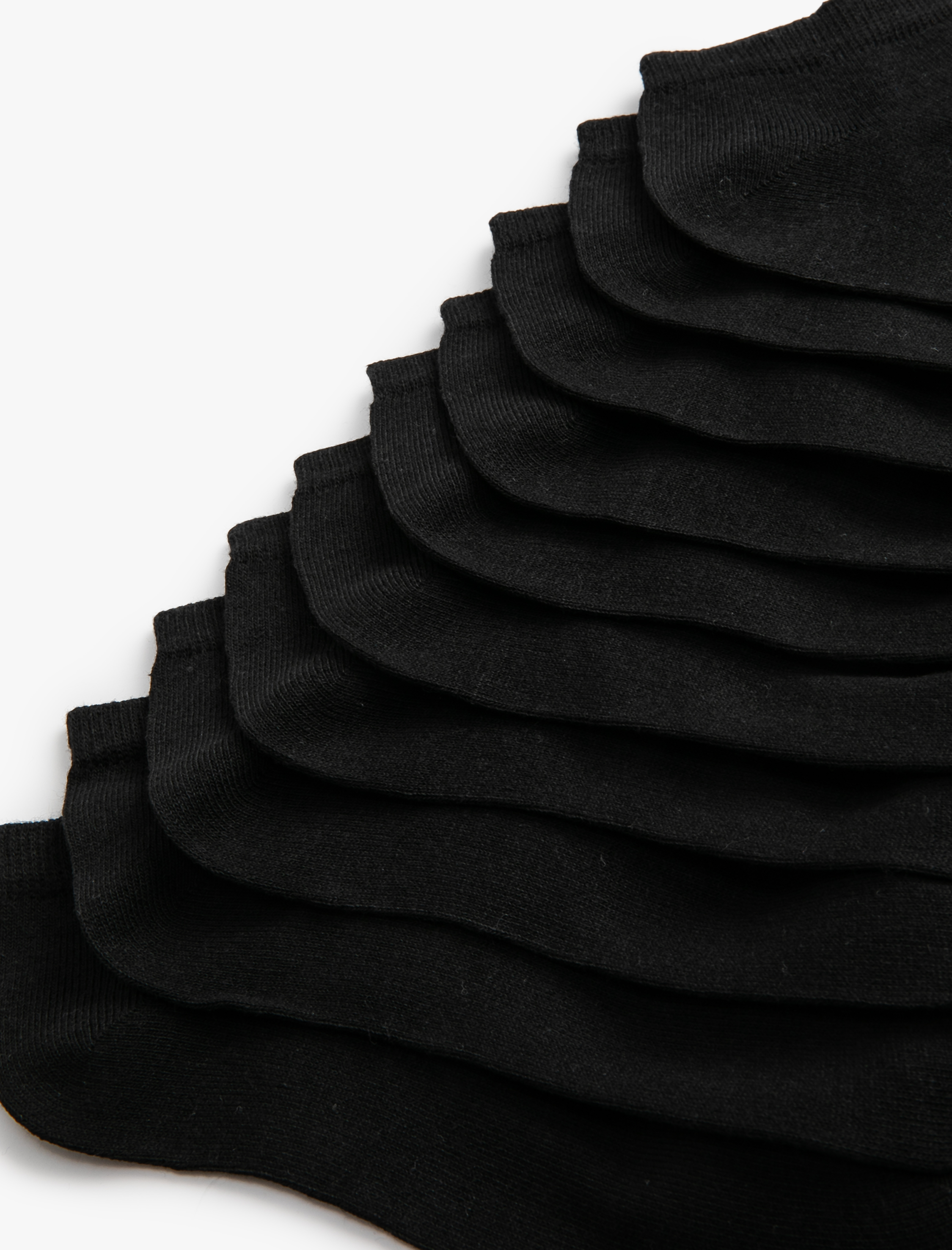  Kadın Basic 10'lu Patik Çorap Seti