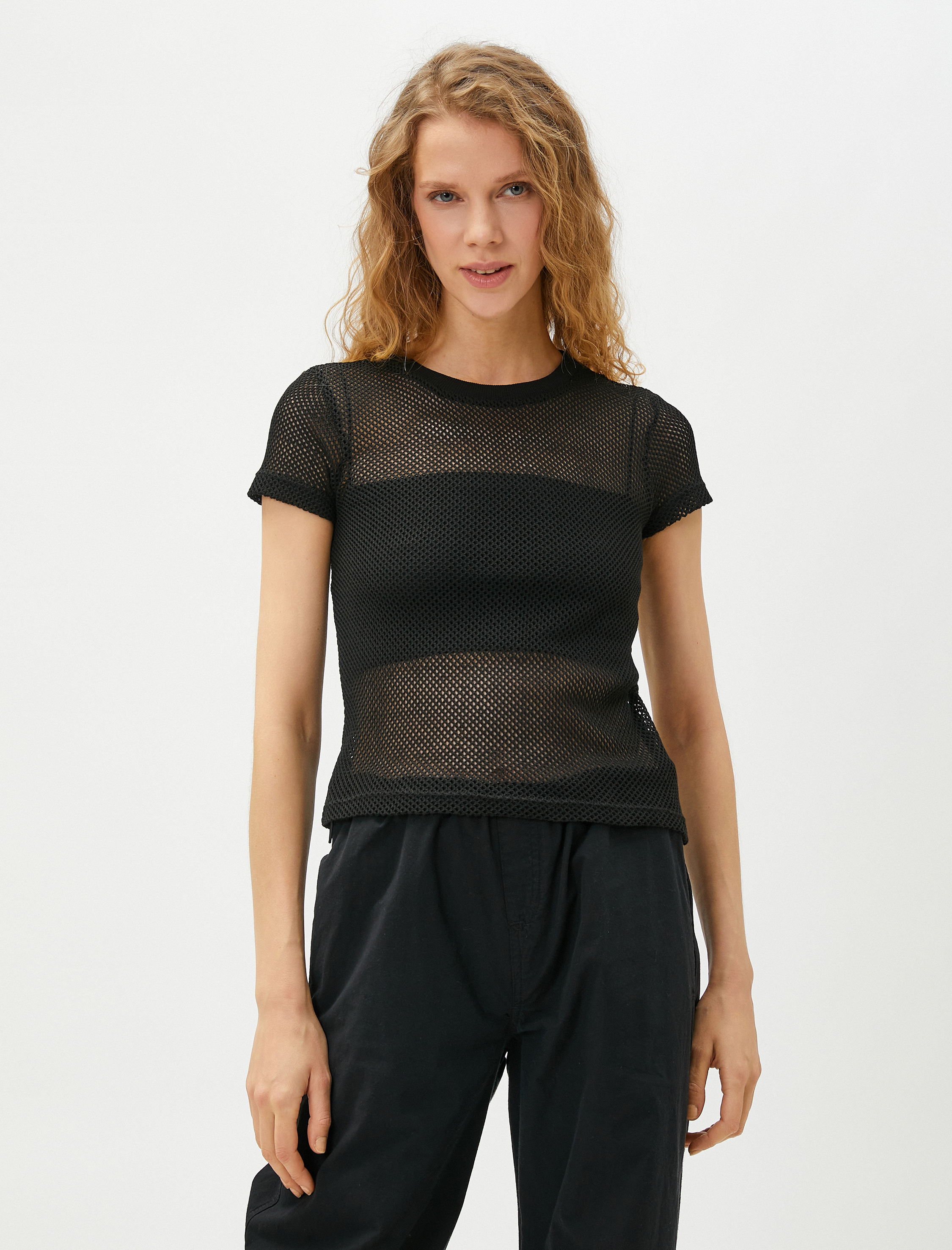   File Tişört Kısa Kollu Bisiklet Yaka