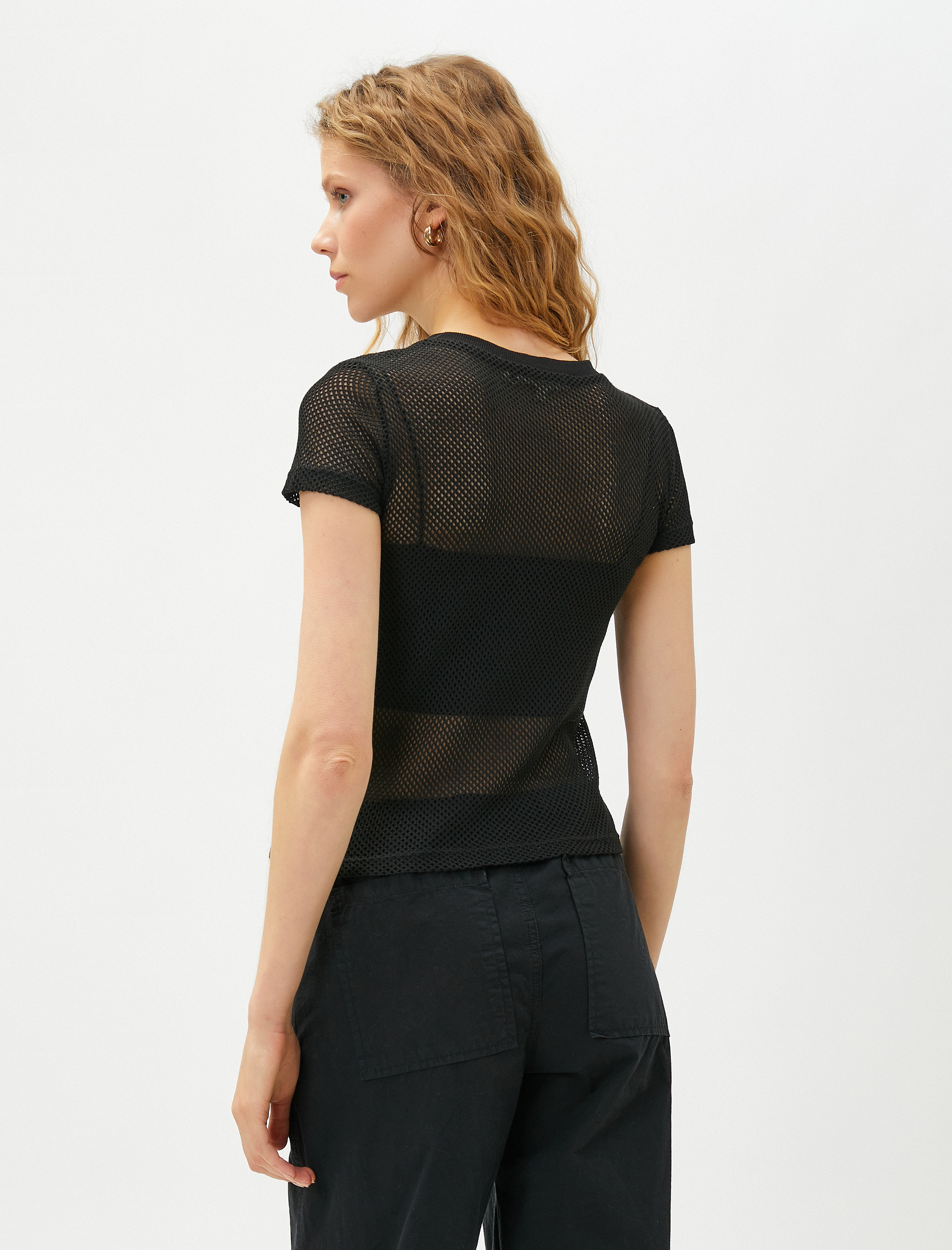   File Tişört Kısa Kollu Bisiklet Yaka