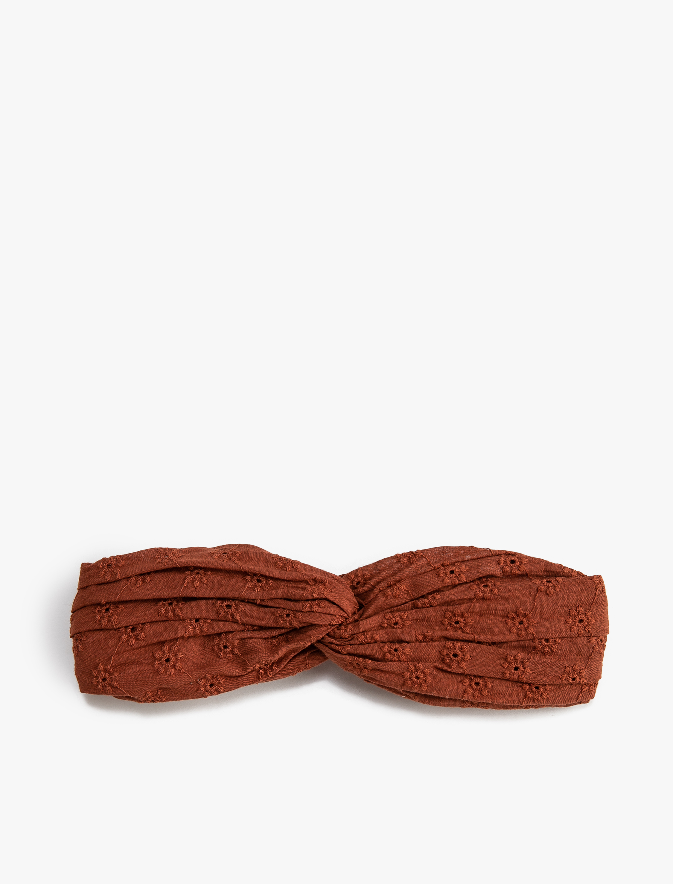  Kadın Fisto Saç Bandı Çiçek Nakışlı