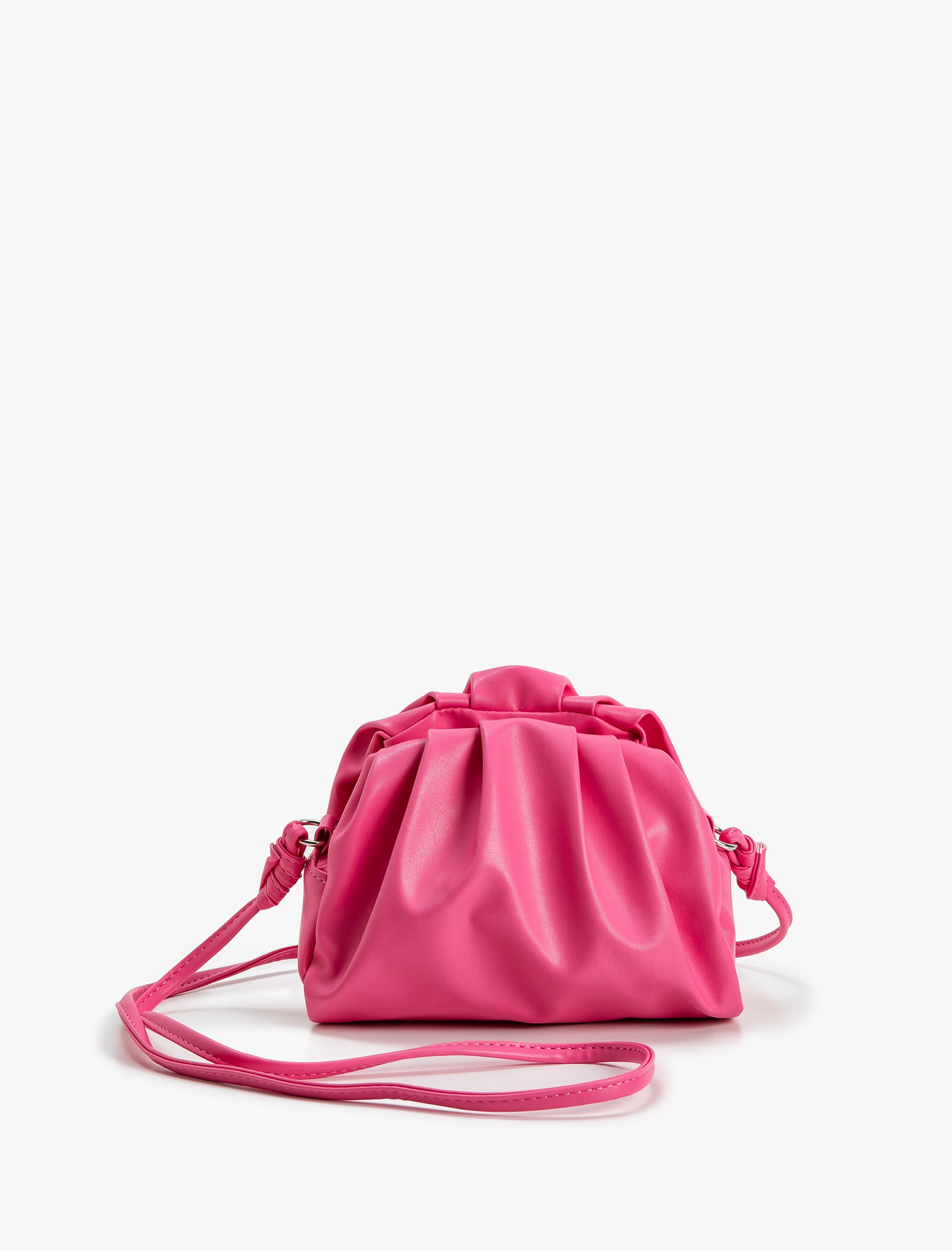 Kadın Çapraz Çanta Suni Deri İnce Askılı Fermuarlı