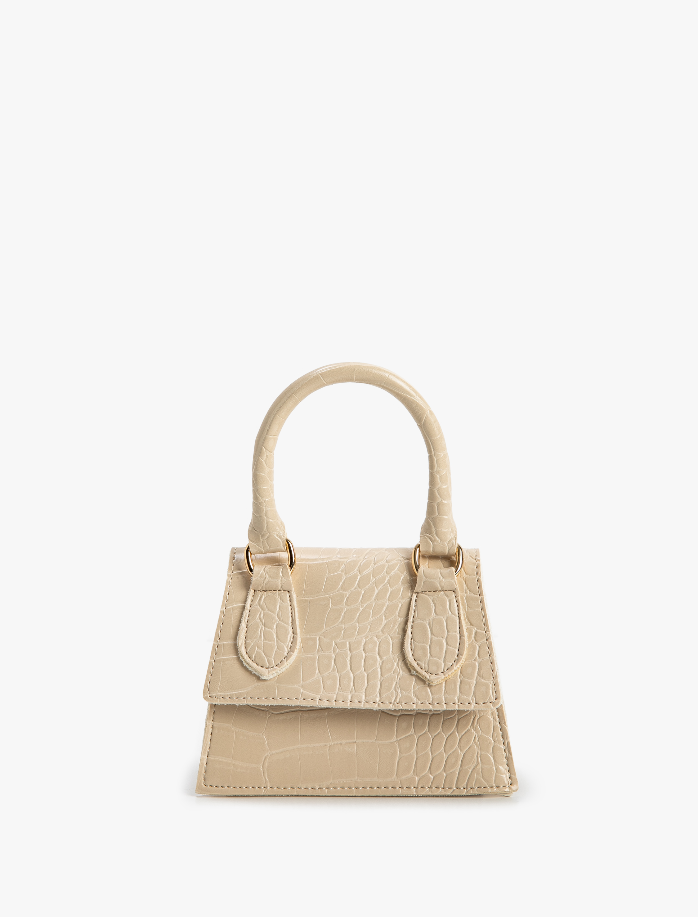 Kadın Küçük Çanta Çapraz Kroko Suni Deri Askılı