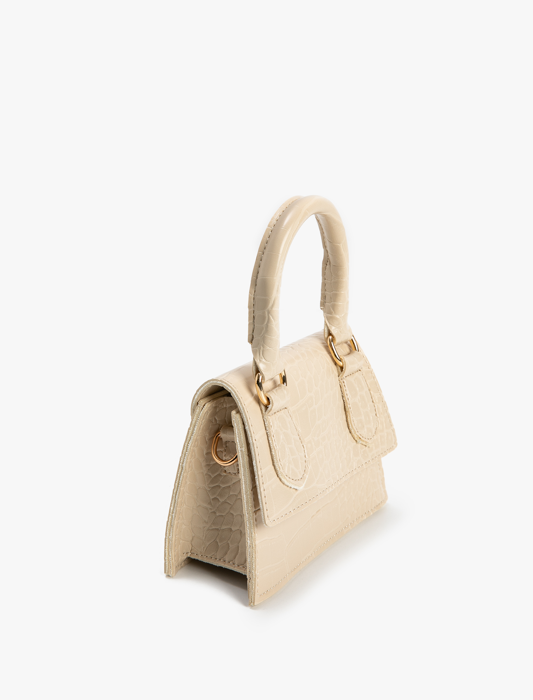 Kadın Küçük Çanta Çapraz Kroko Suni Deri Askılı