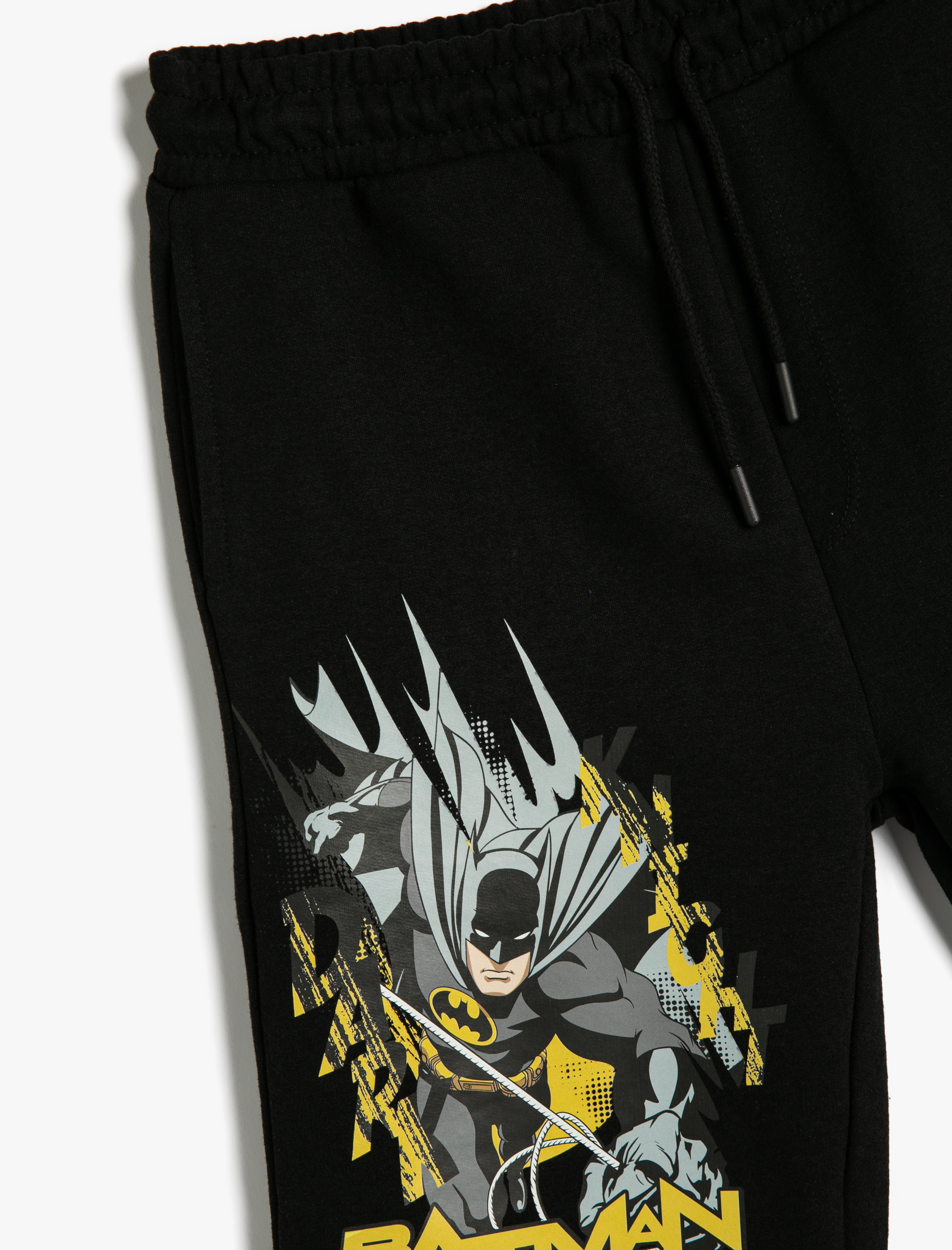  Erkek Çocuk Batman Şort Lisanslı Cepli Beli Bağlamalı