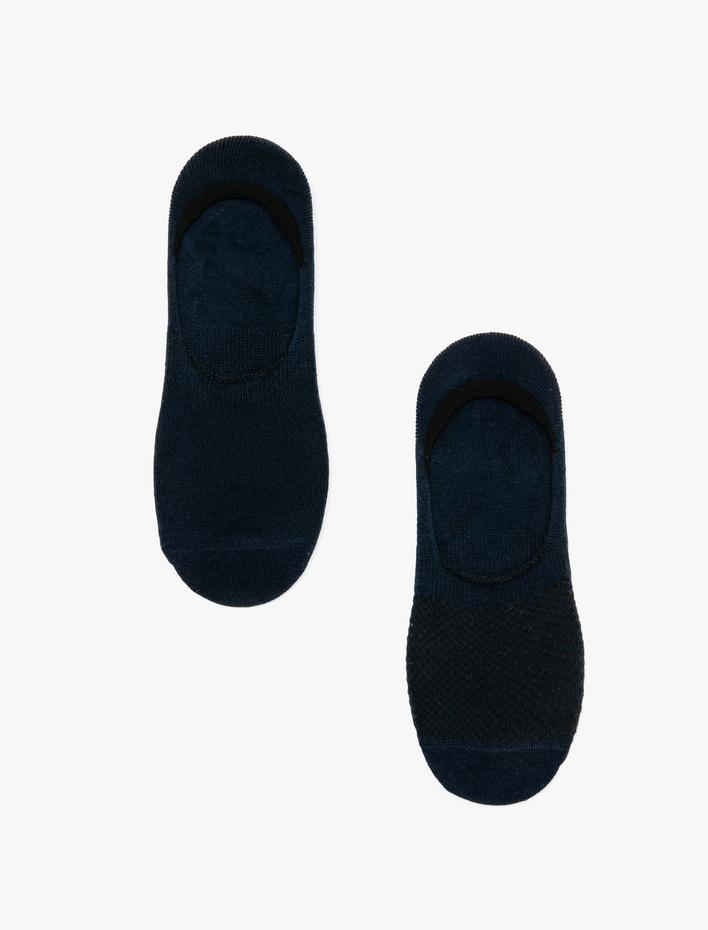 Erkek Basic 2'li Sneaker Çorap Seti