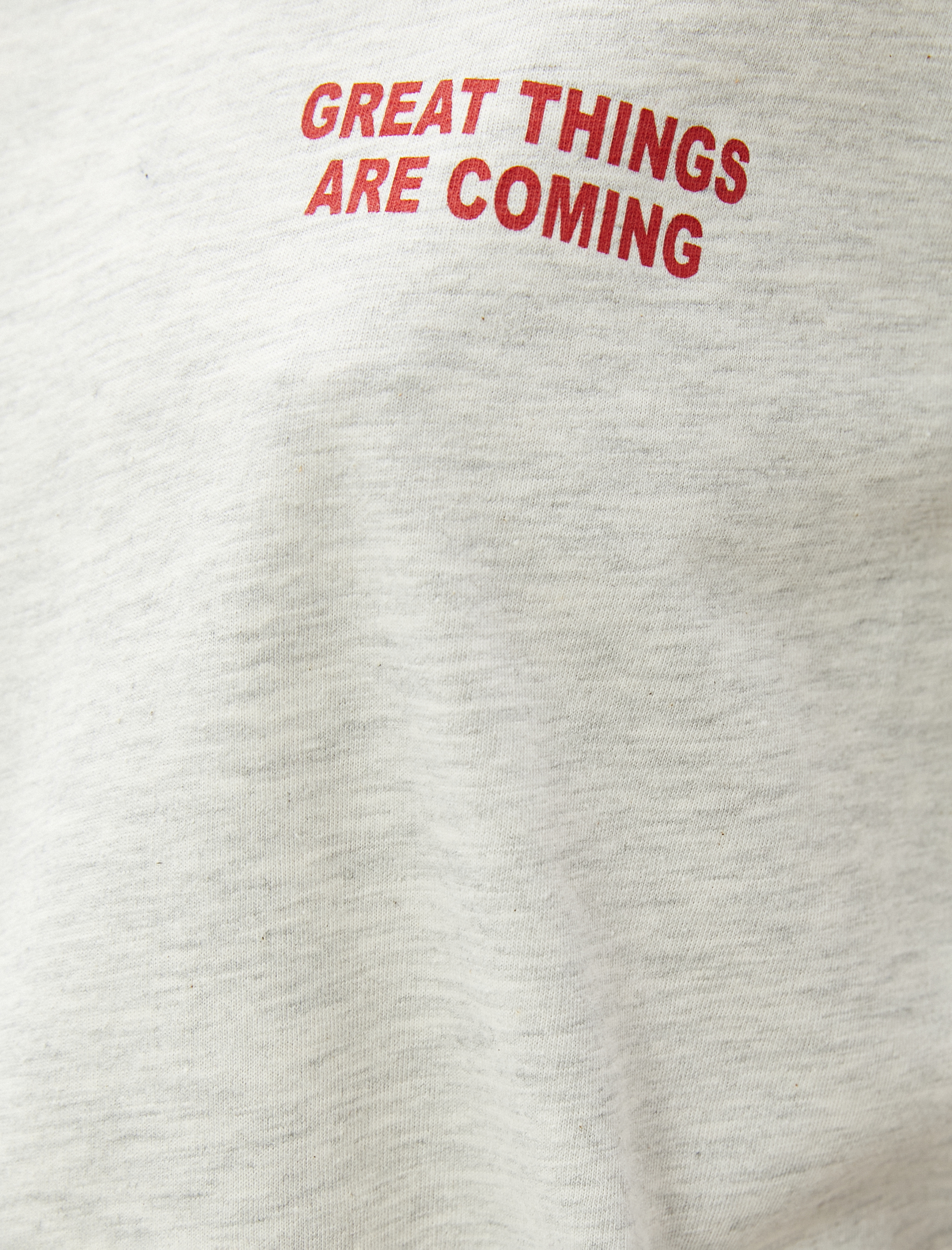   Sırt Baskılı Tişört Bisiklet Yaka Kısa Kollu Pamuklu