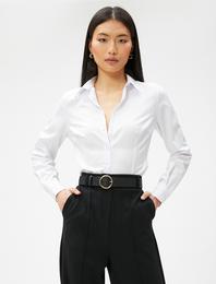 Basic Gömlek Uzun Kollu