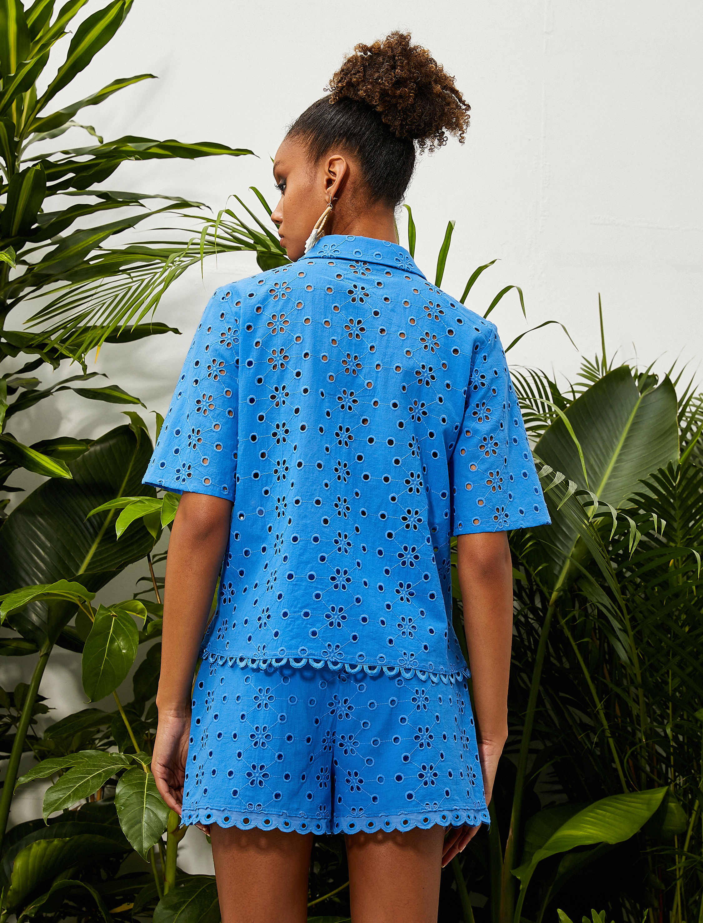   Kısa Kollu Düğmeli Fisto Gömlek