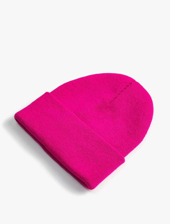 Kadın Lastikli Örgü Basic Bere