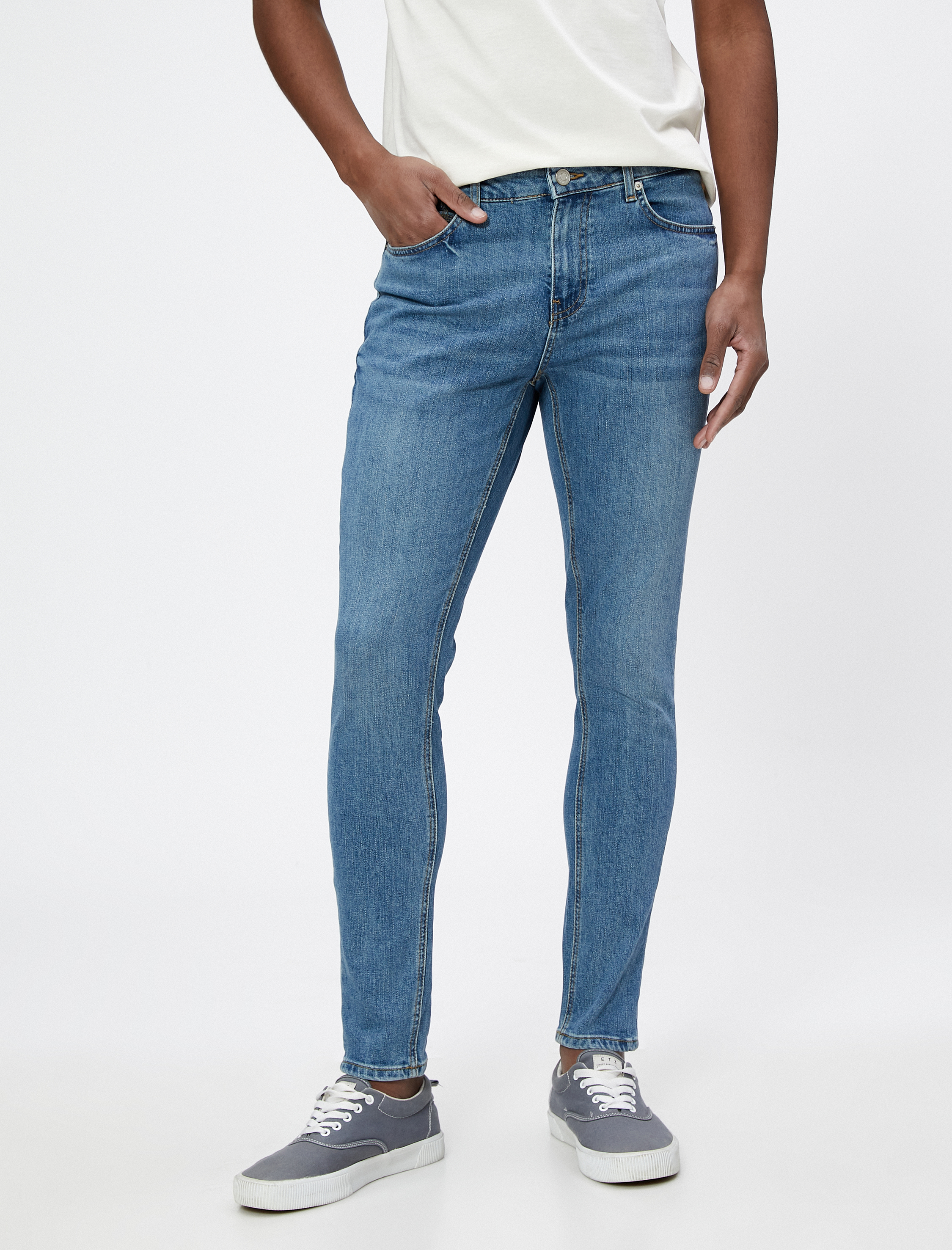   Super Skinny Fit Kot Pantolon - Justin Jean