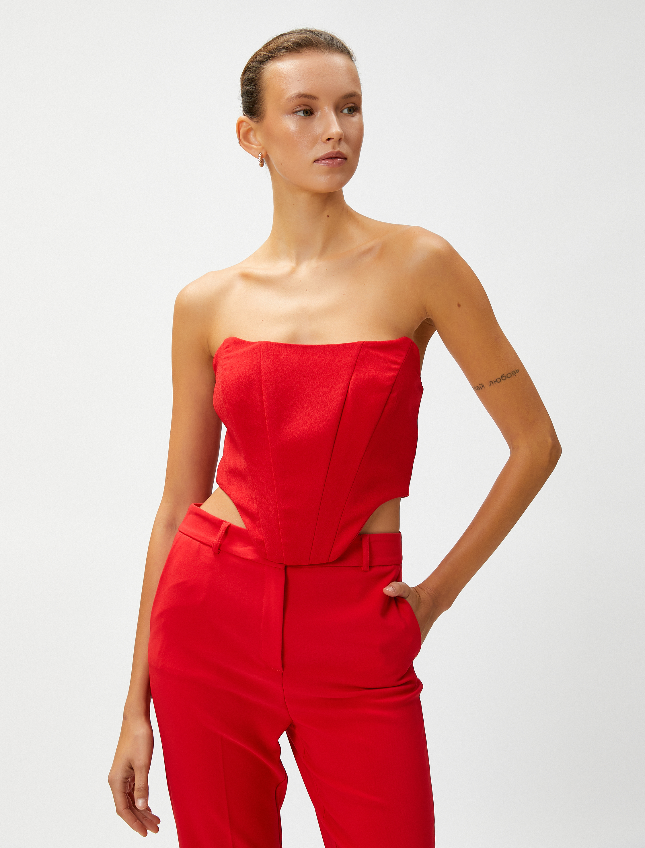   Abiye Korse Büstiyer Straplez Balenli