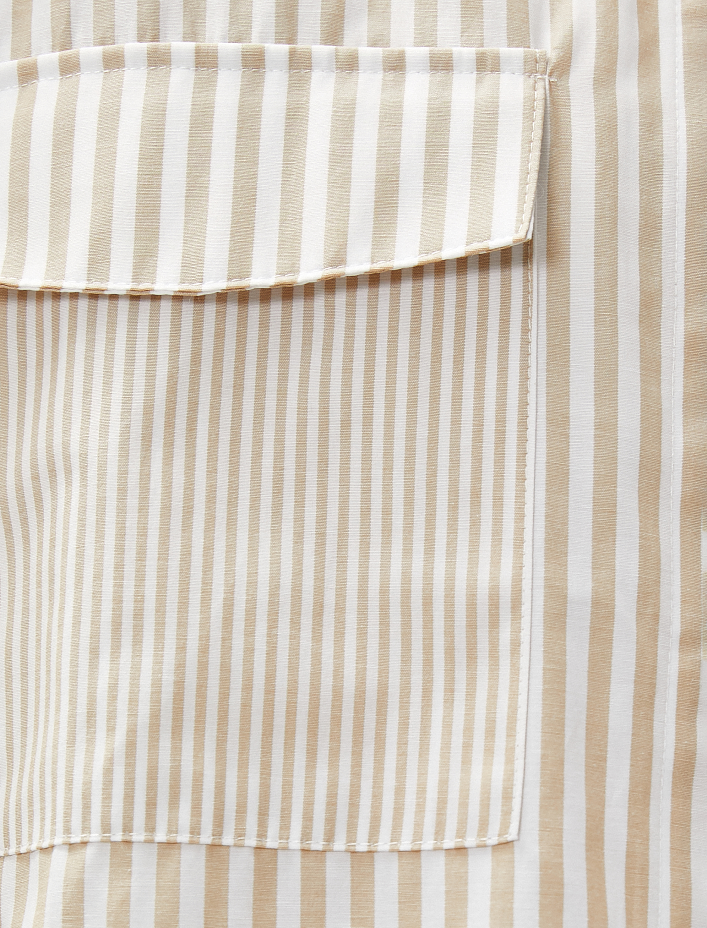   Cepli Gömlek Uzun Kollu Pamuk Karışımlı