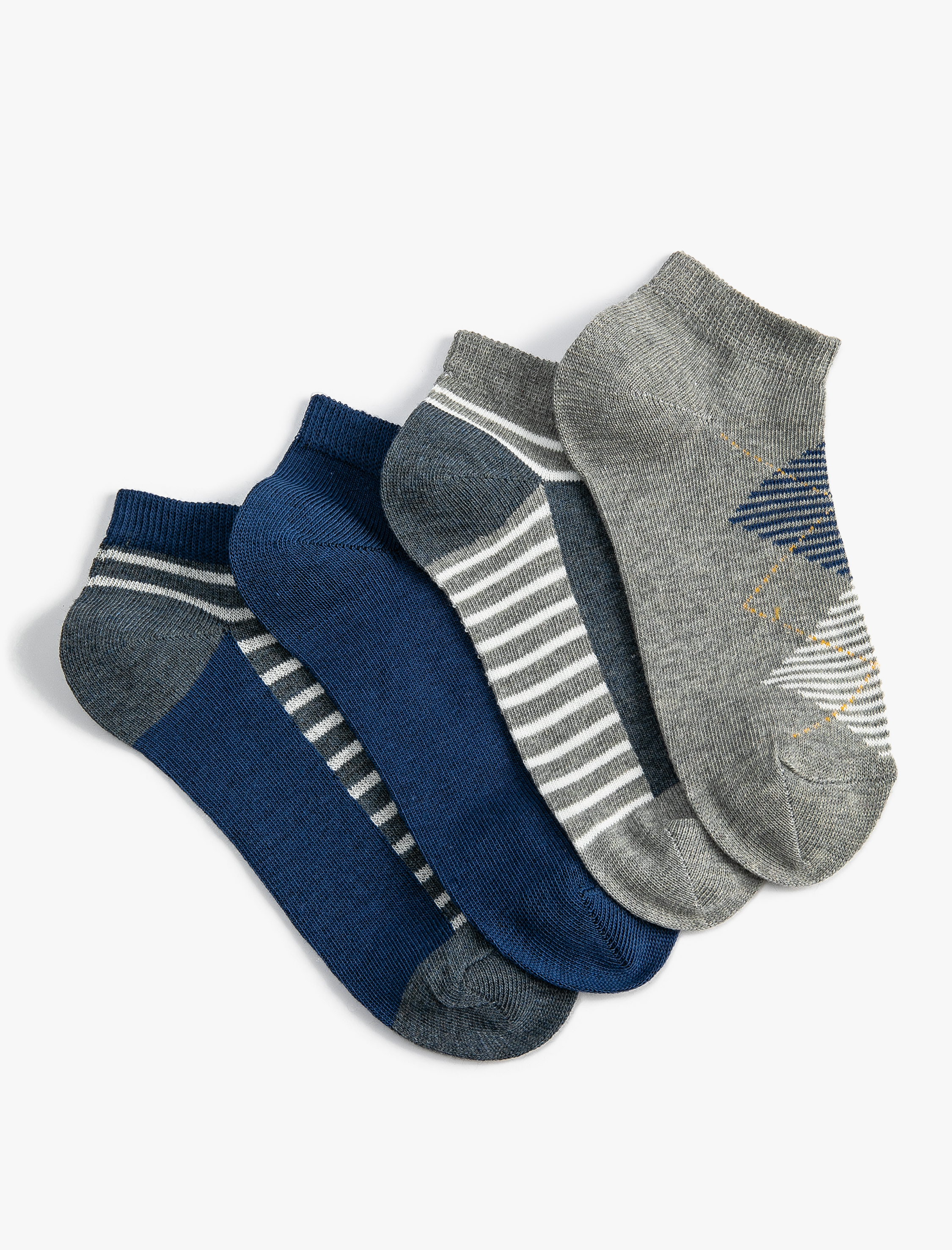  Erkek Çocuk 4'lü Basic Çorap Paketi