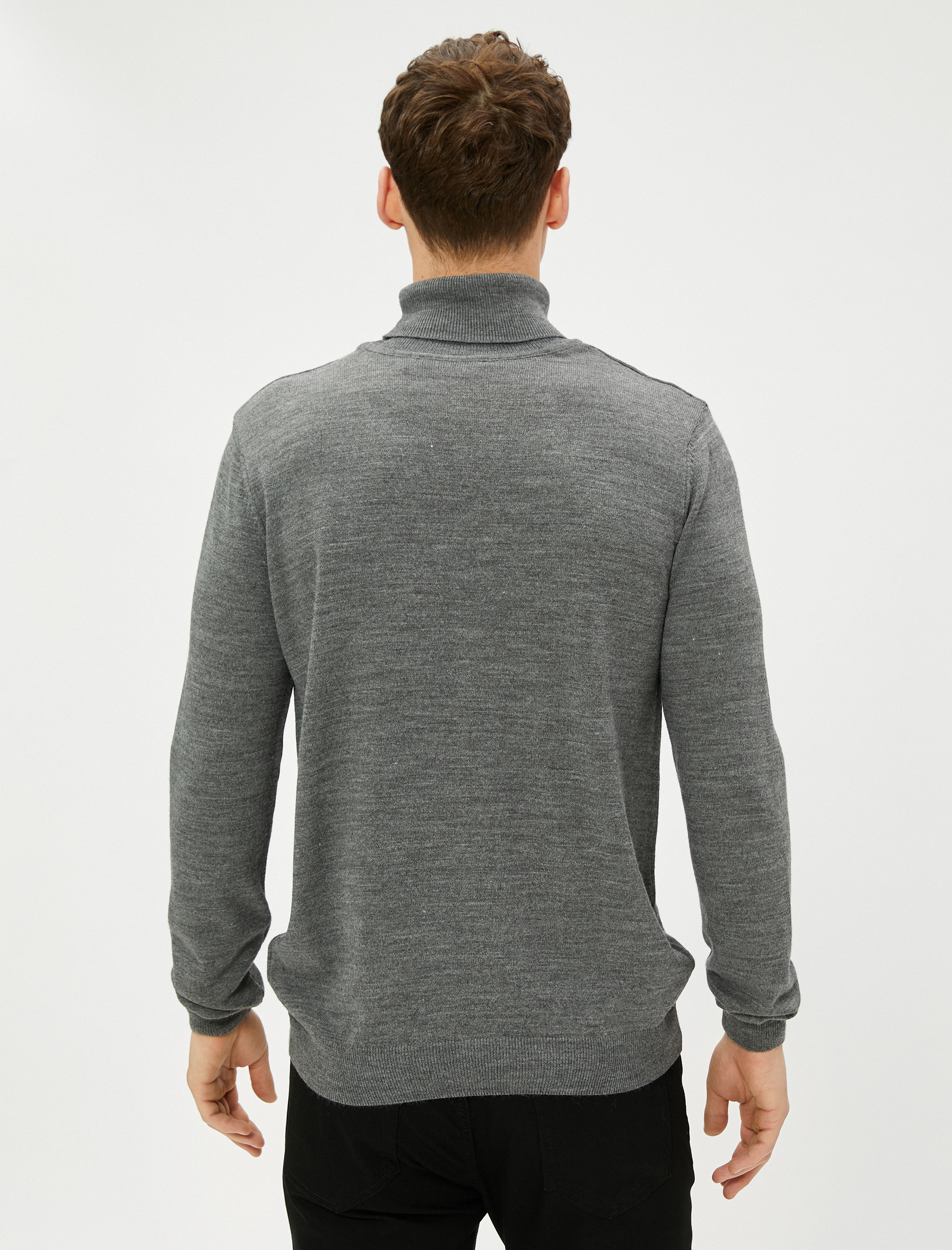   Akrilik Triko Kazak Balıkçı Yaka