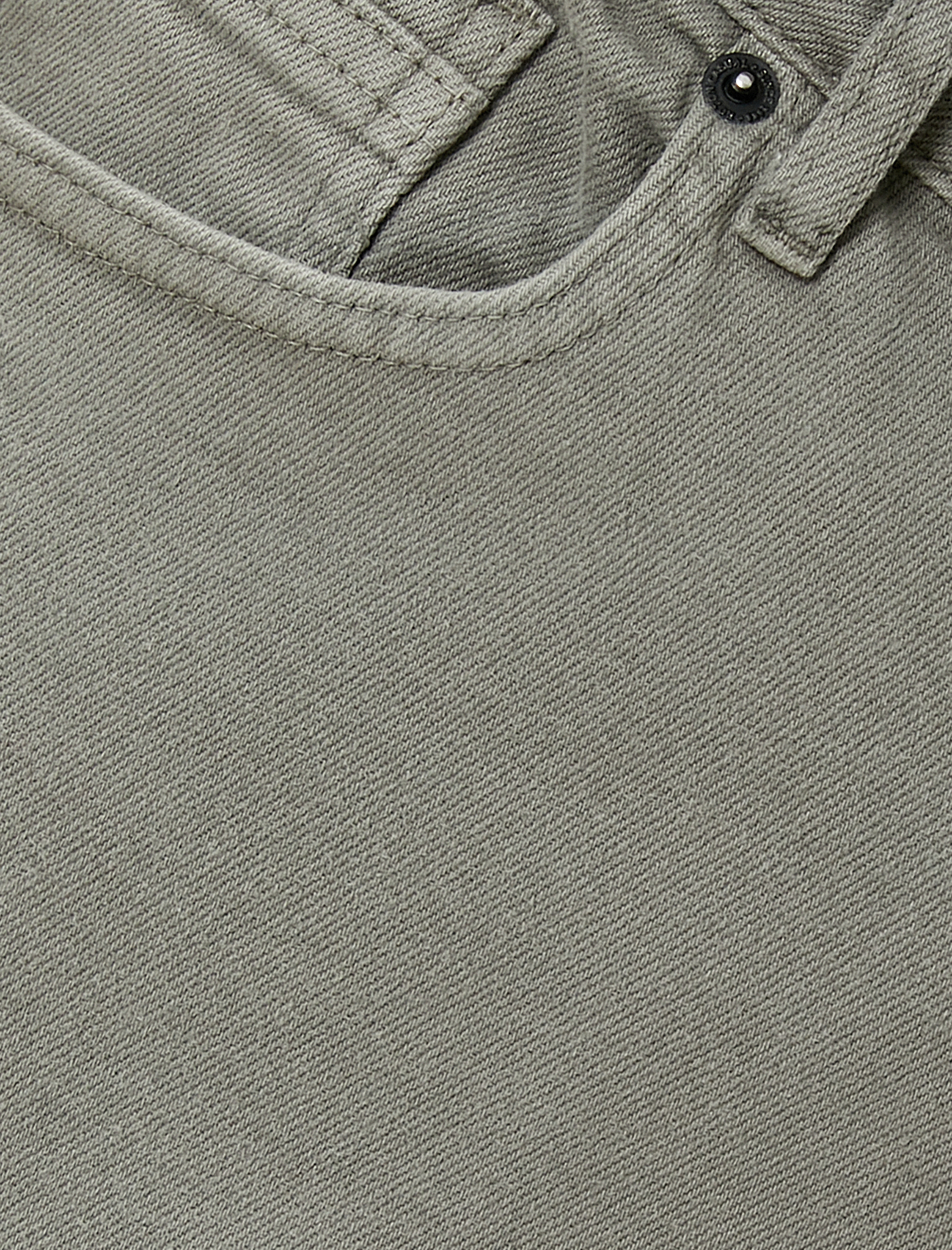   Gabardin Pantolon Boru Paça Düğmeli Pamuklu