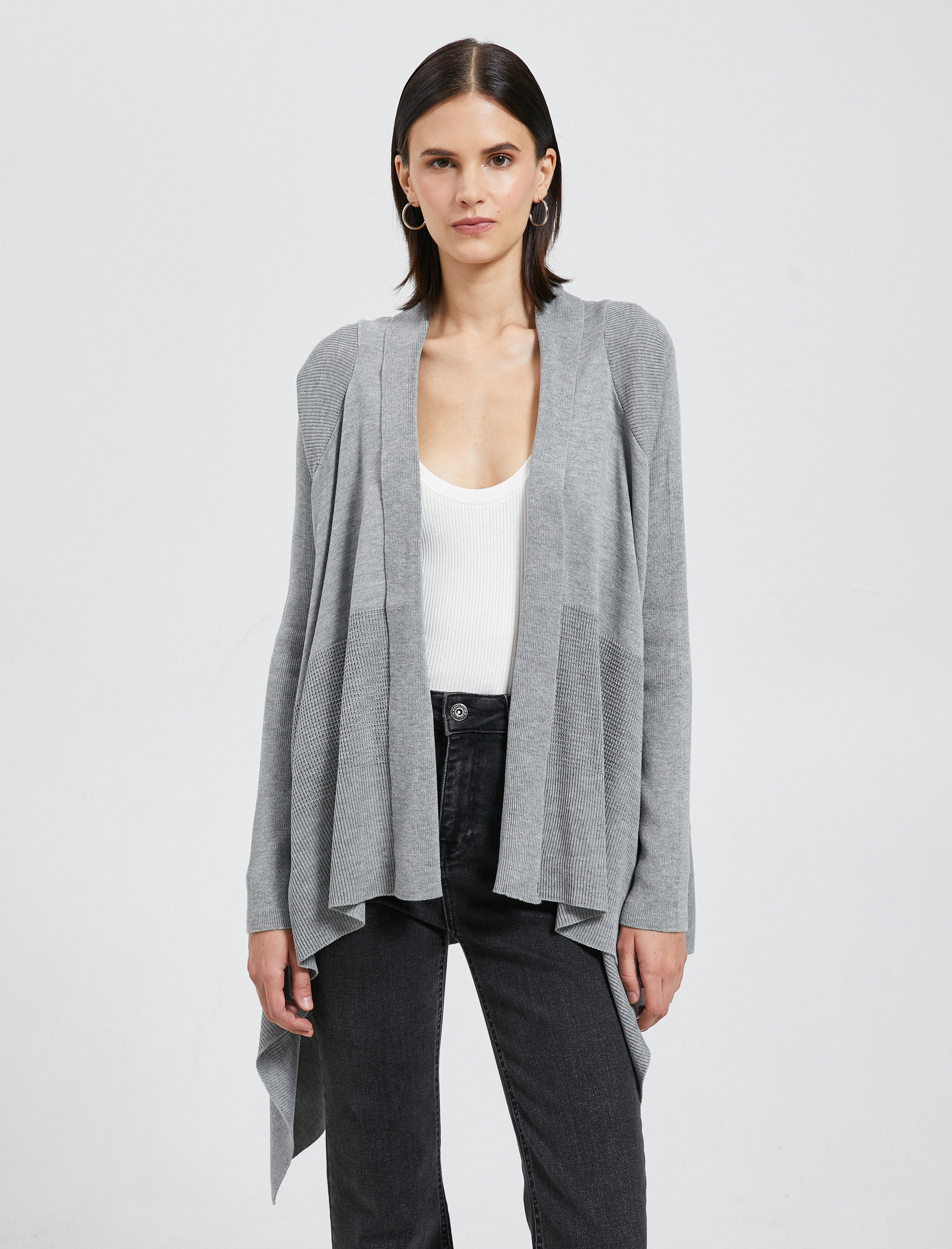   Oversize Hırka Dökümlü