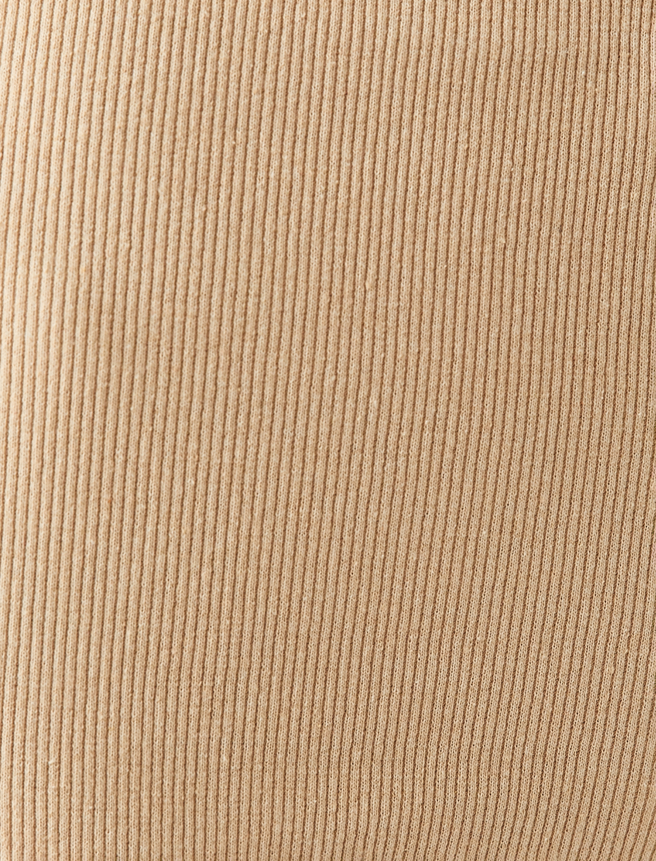   Fitilli Tayt Pantolon Düz Paça Yüksek Bel