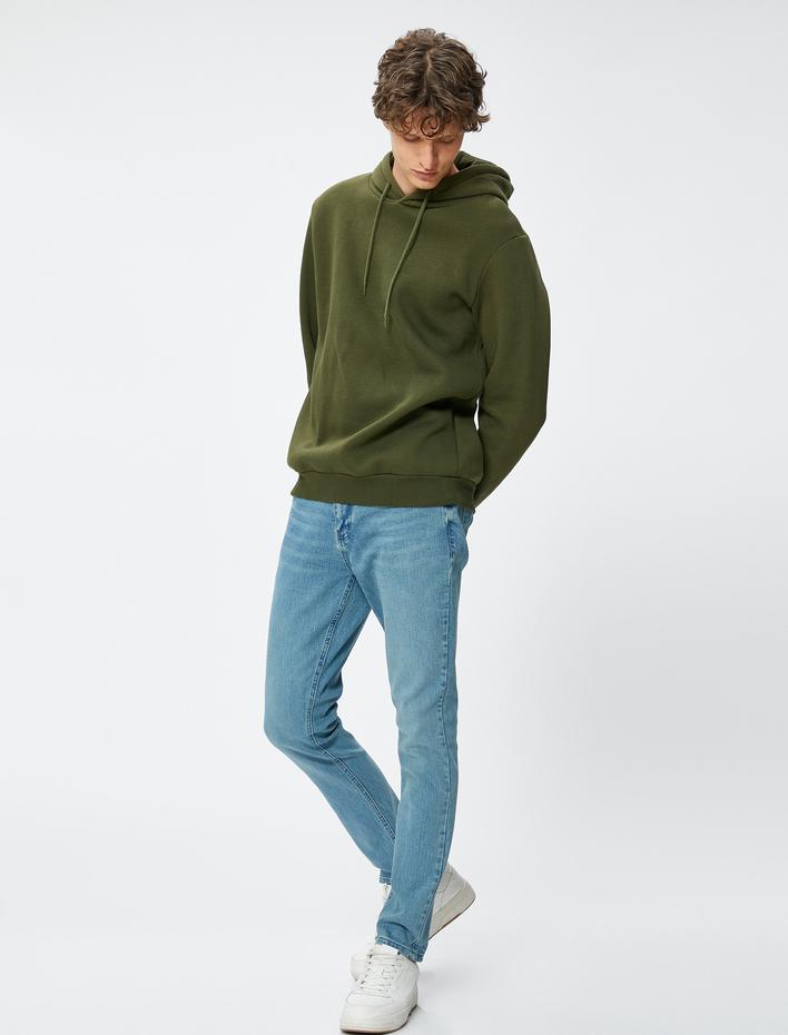  Skinny Fit Kot Pantolon - Michael Jean