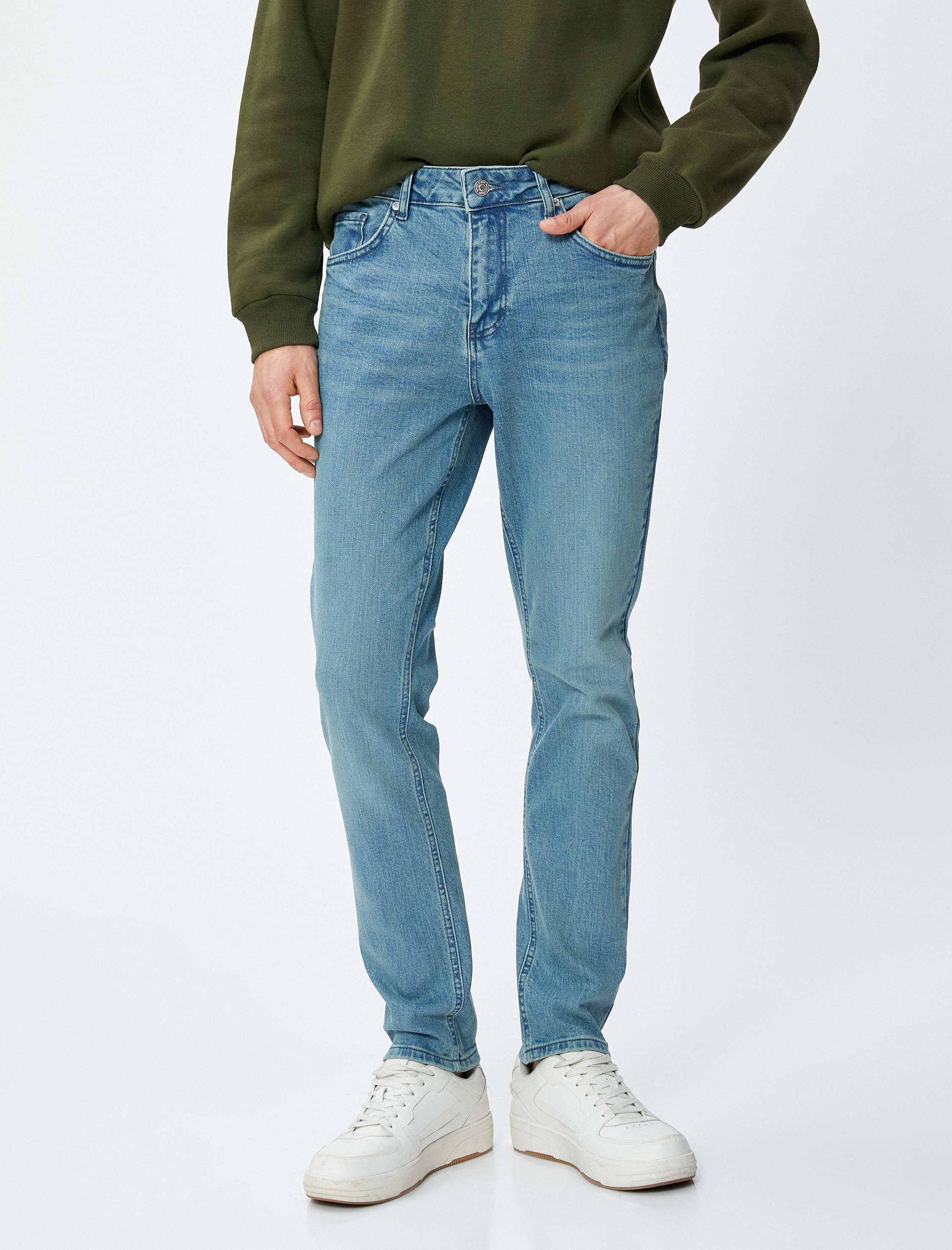   Skinny Fit Kot Pantolon - Michael Jean