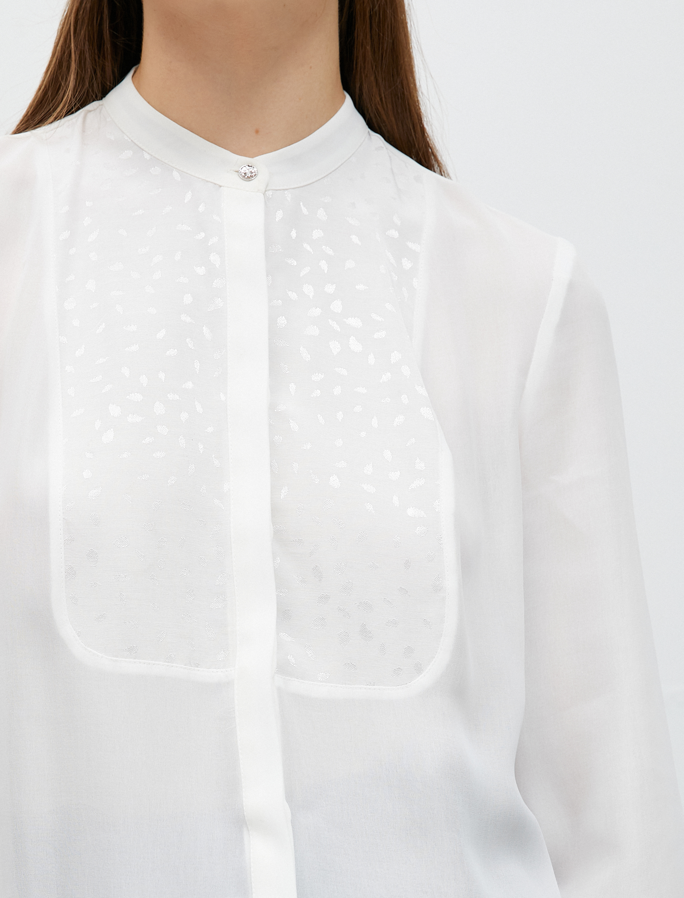   Hakim Yaka Gömlek İki Farklı Kumaş