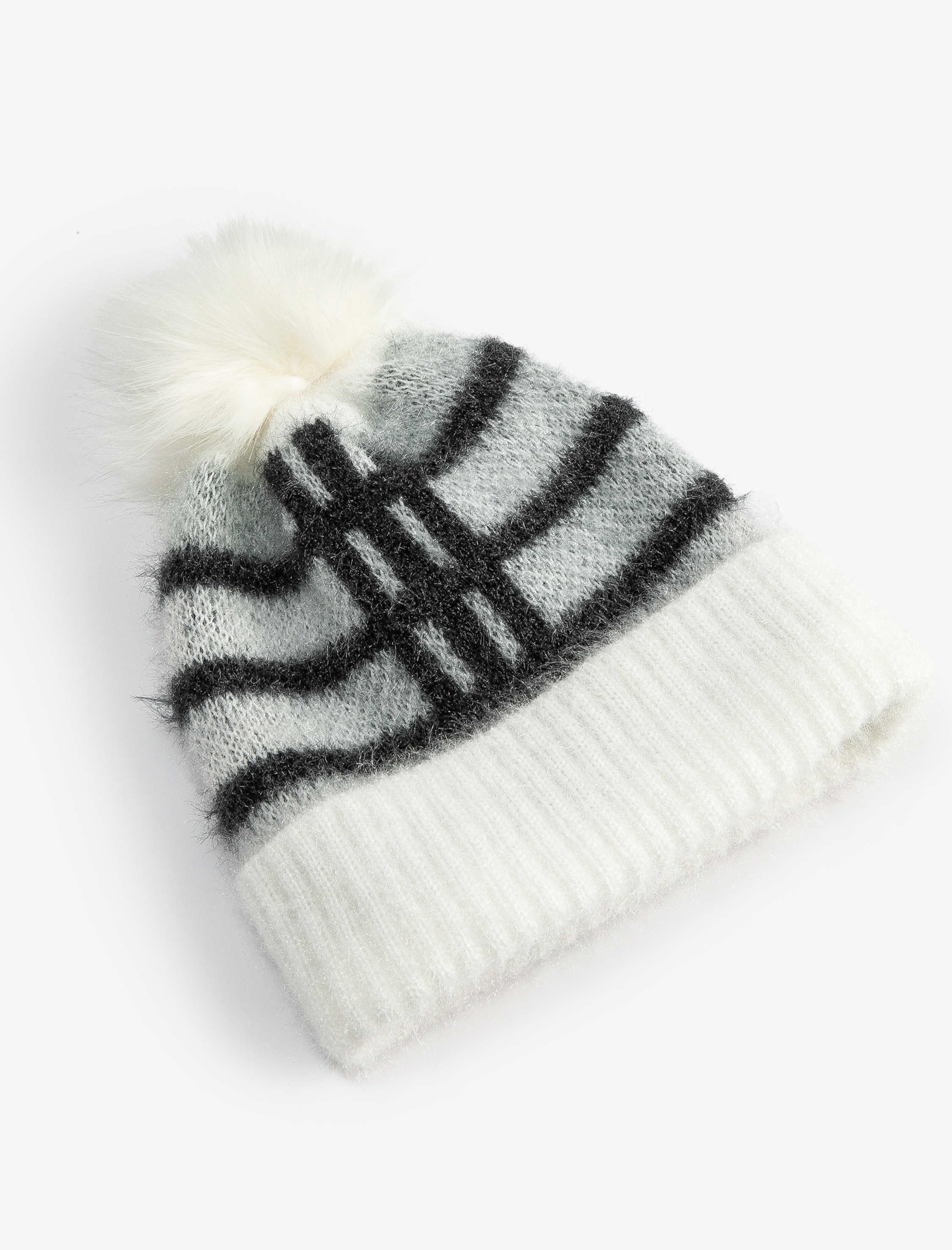  Kadın Ponponlu Peluş Bere