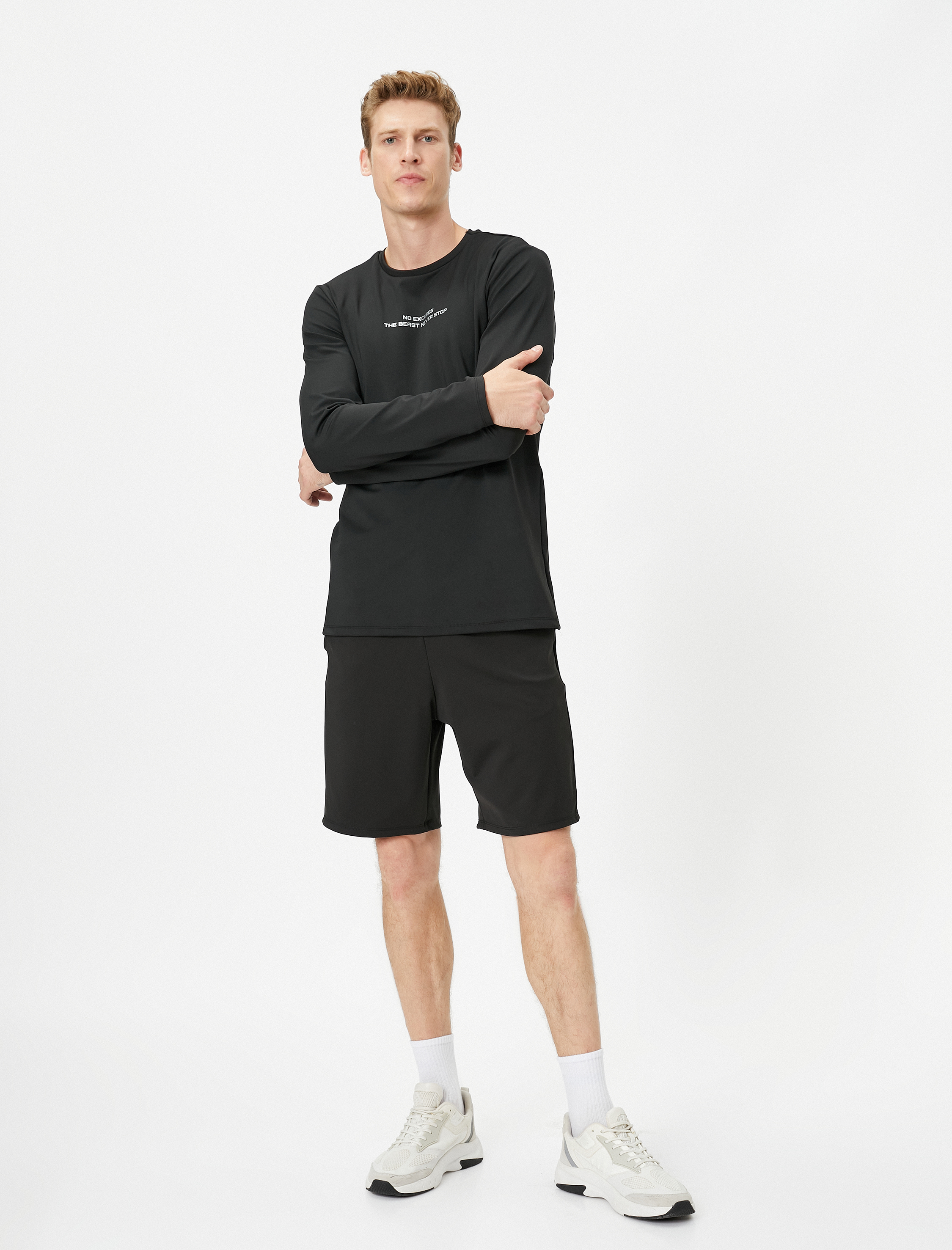   Spor Şort Beli Bağcıklı Cep Detaylı