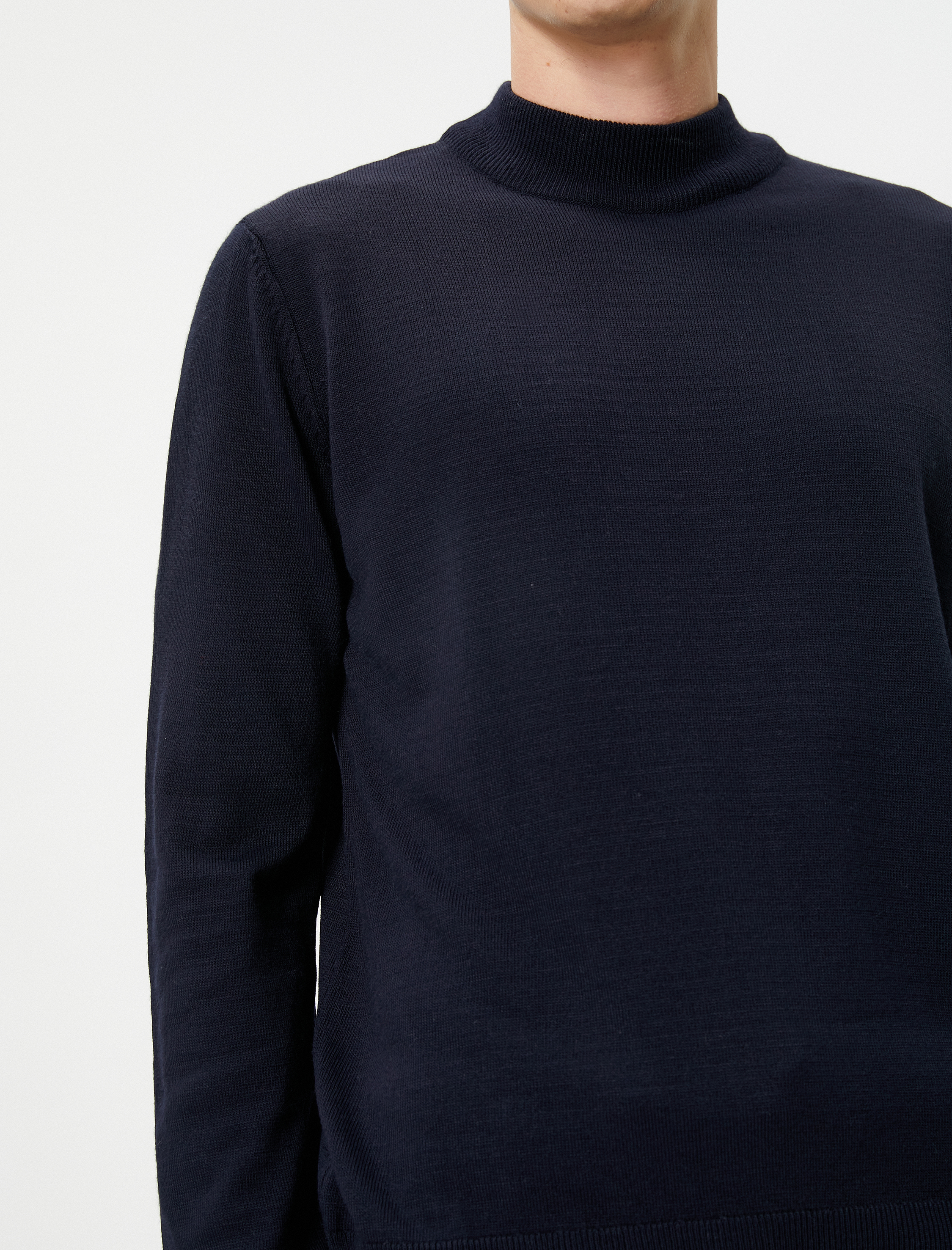   Akrilik Triko Kazak Yarım Balıkçı Yaka