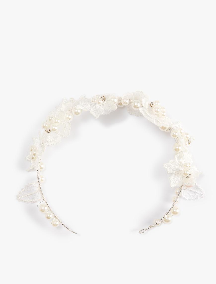  Kadın Bridal Taç İncili