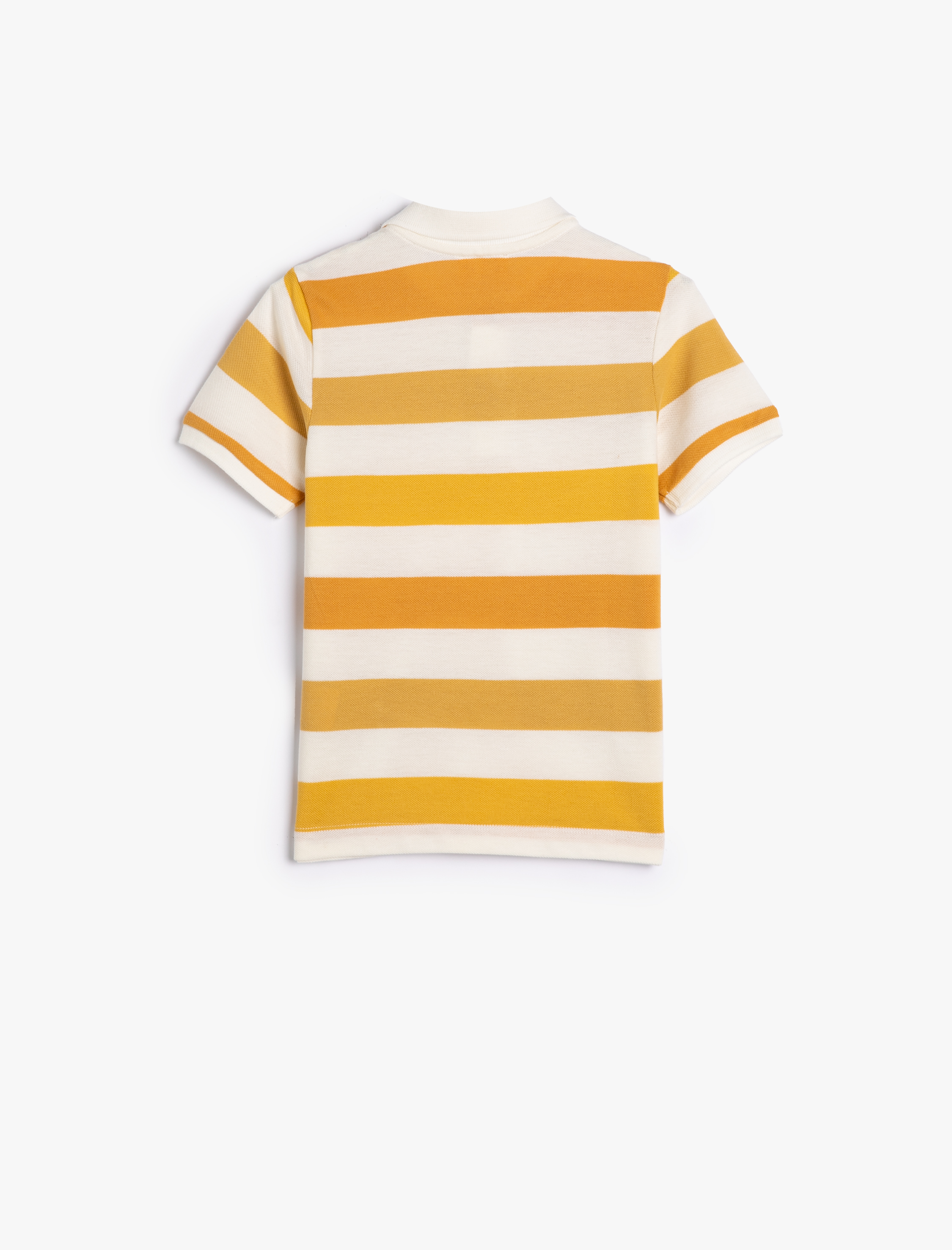  Erkek Çocuk Polo Tişört Kısa Kollu Düğmeli Pamuklu