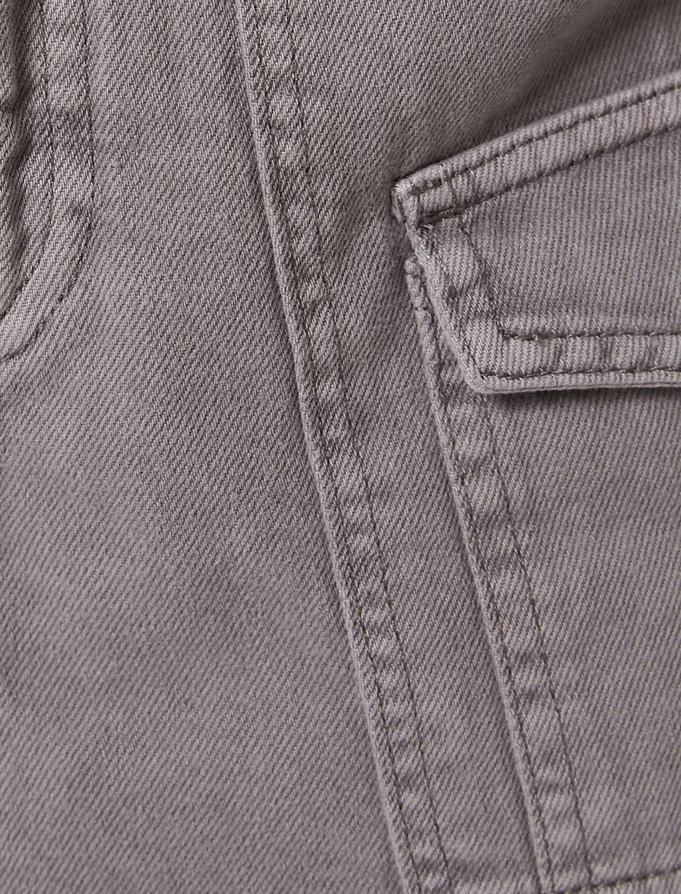   Kot Şort Etek Mini Gabardin Kumaş Fermuarlı Düğmeli