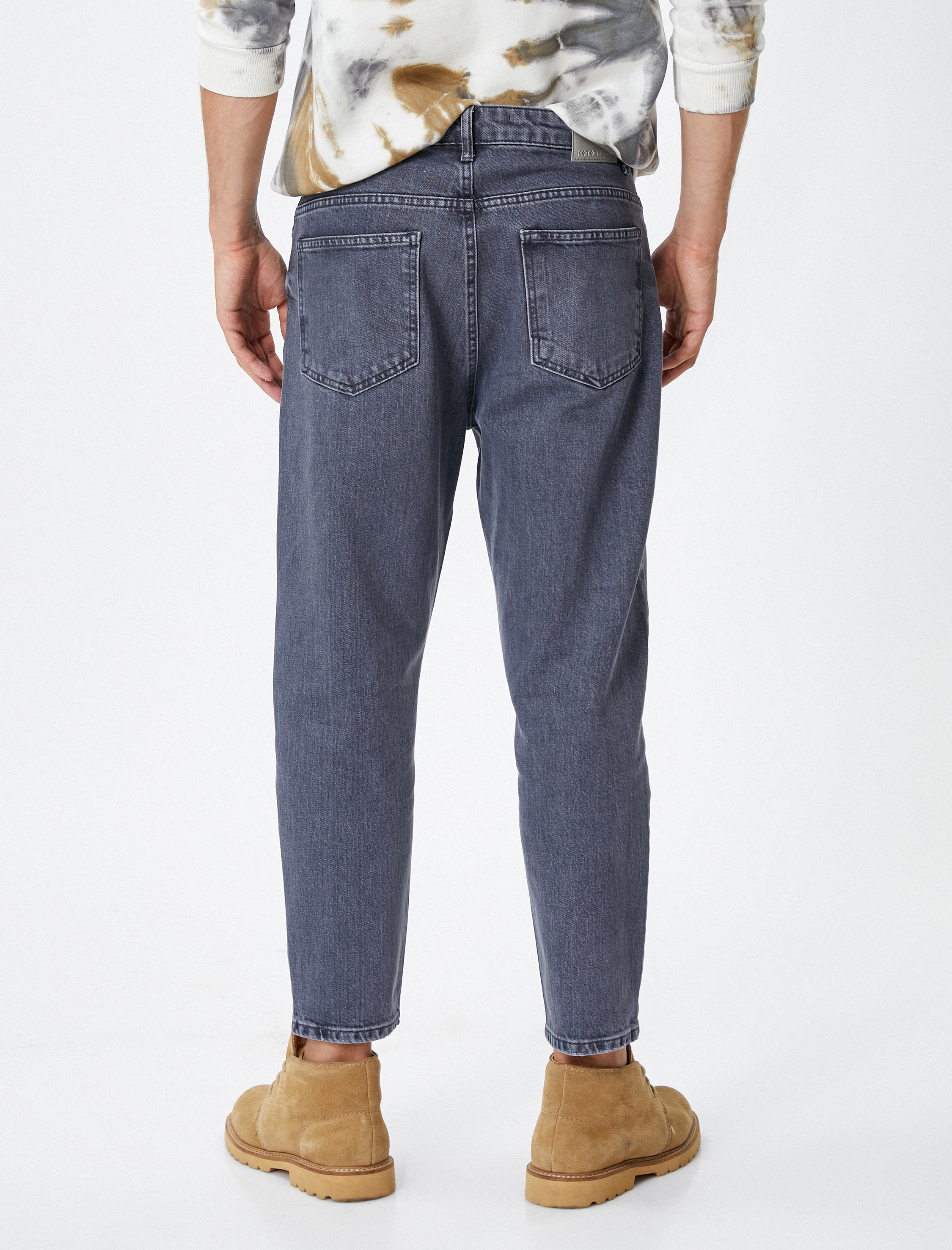   Loose Fit Kot Bol Pantolon - Steve Jean