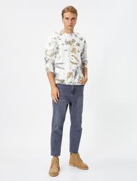 Loose Fit Kot Bol Pantolon - Steve Jean