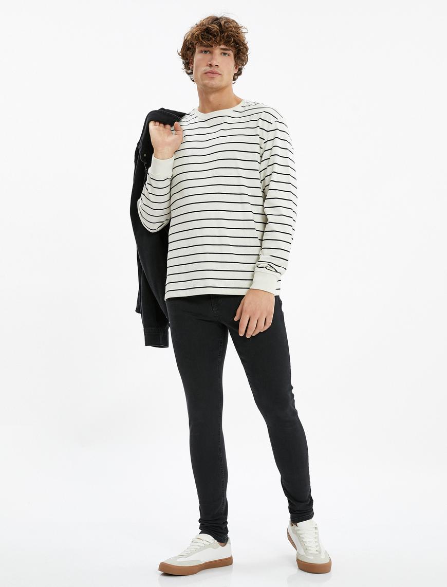   Super Skinny Fit Kot Pantolon - Justin Jean