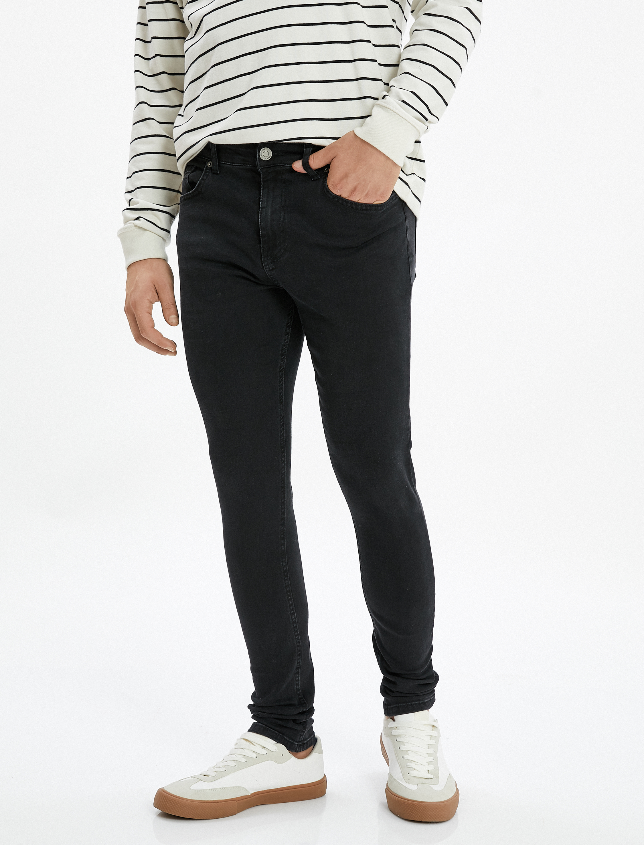   Super Skinny Fit Kot Pantolon - Justin Jean