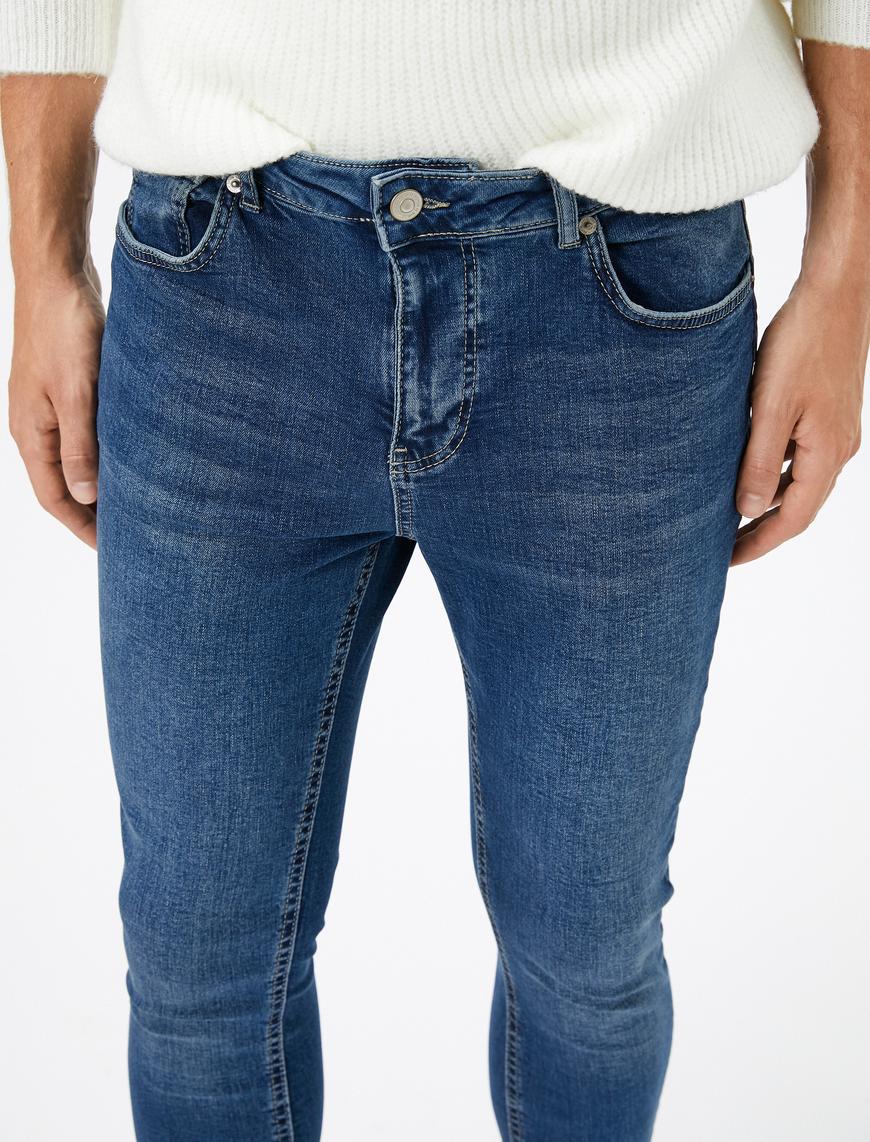   Super Skinny Fit Kot Pantolon - Justin Jean