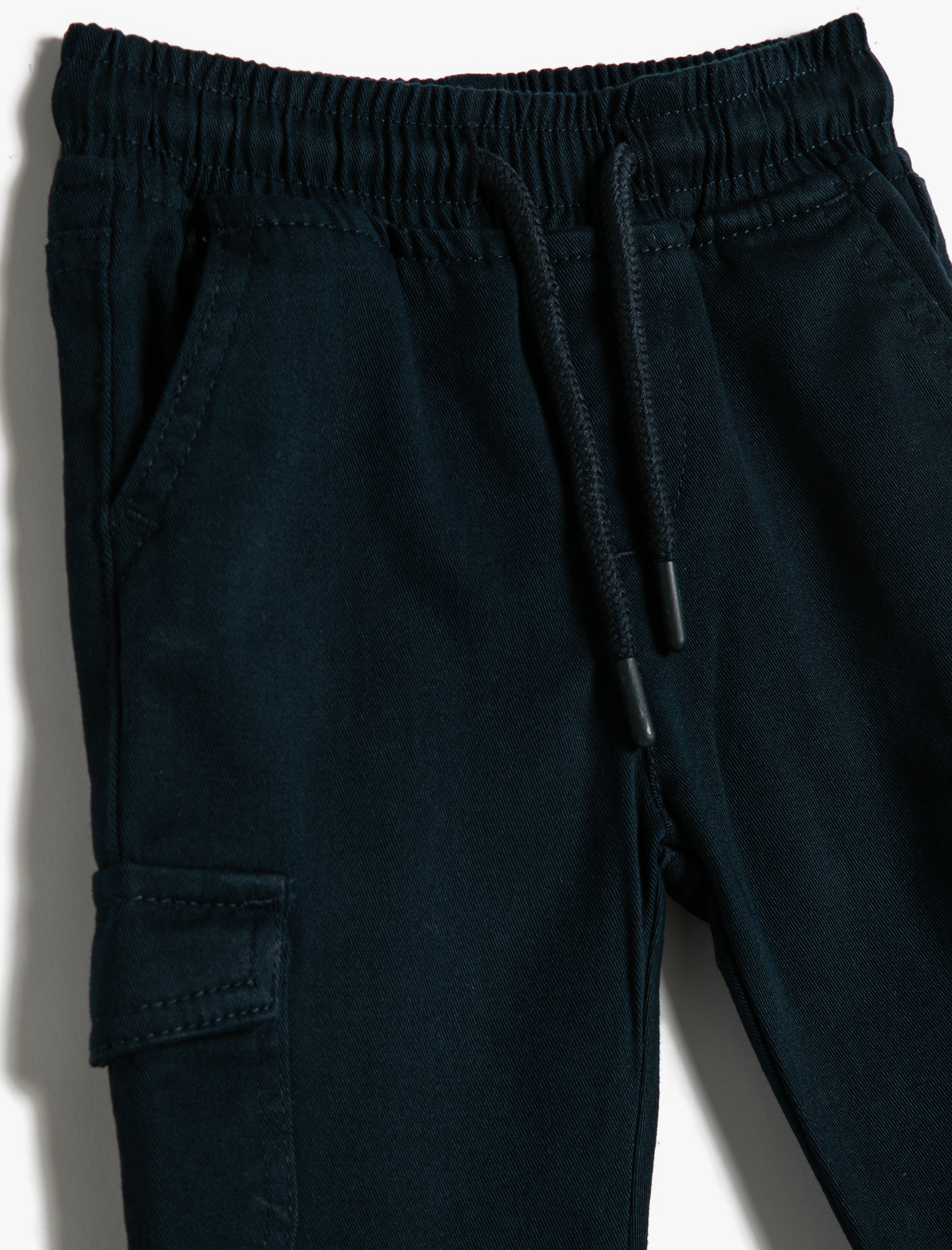  Erkek Bebek Kargo Pantolon Beli Bağlamalı Cepli Pamuklu