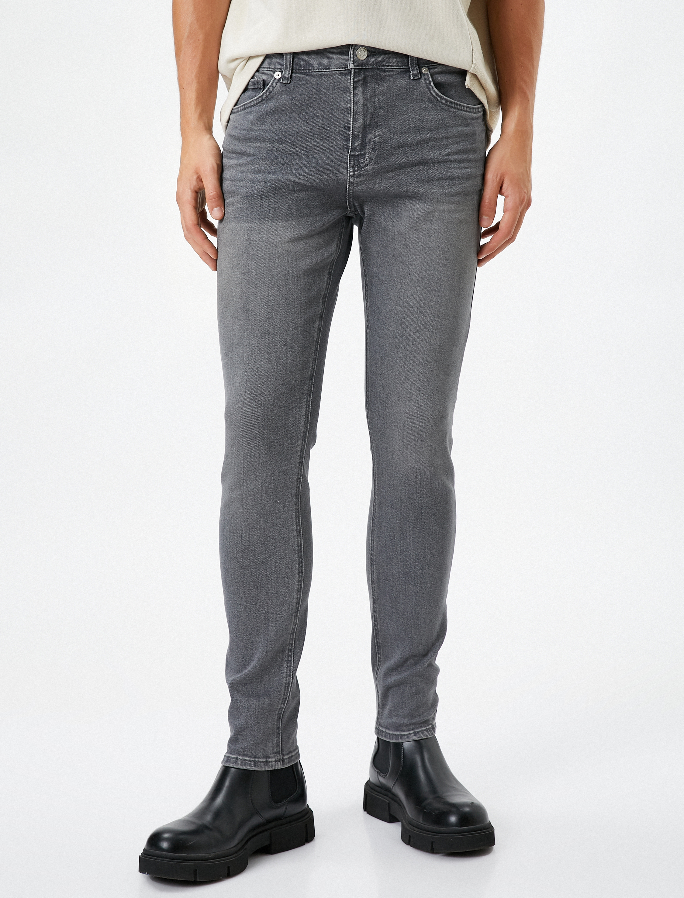   Skinny Fit Kot Pantolon - Michael Jean