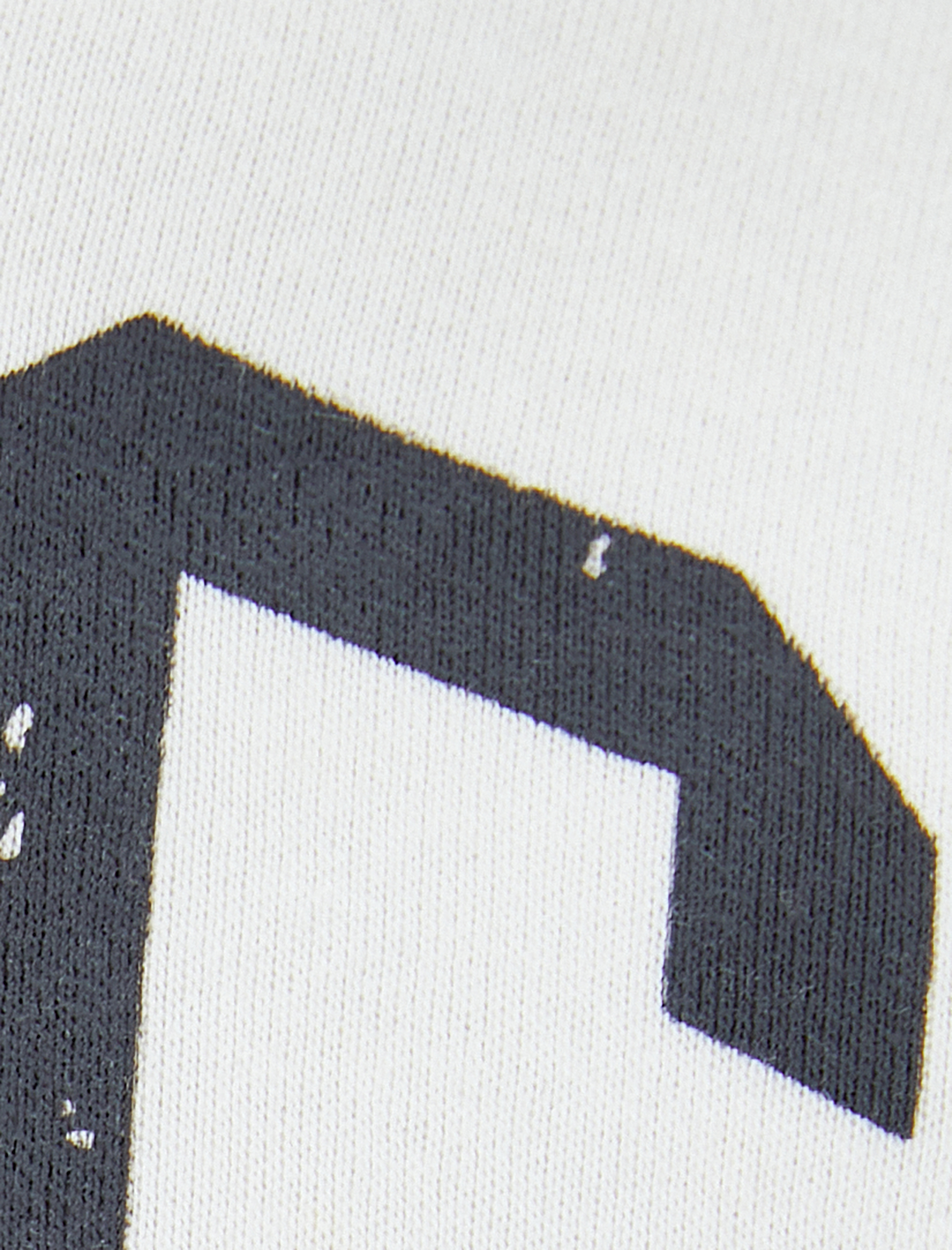   Şardonlu Crop Kapşonlu Sweatshirt Asimetrik Kesim NYC Baskılı