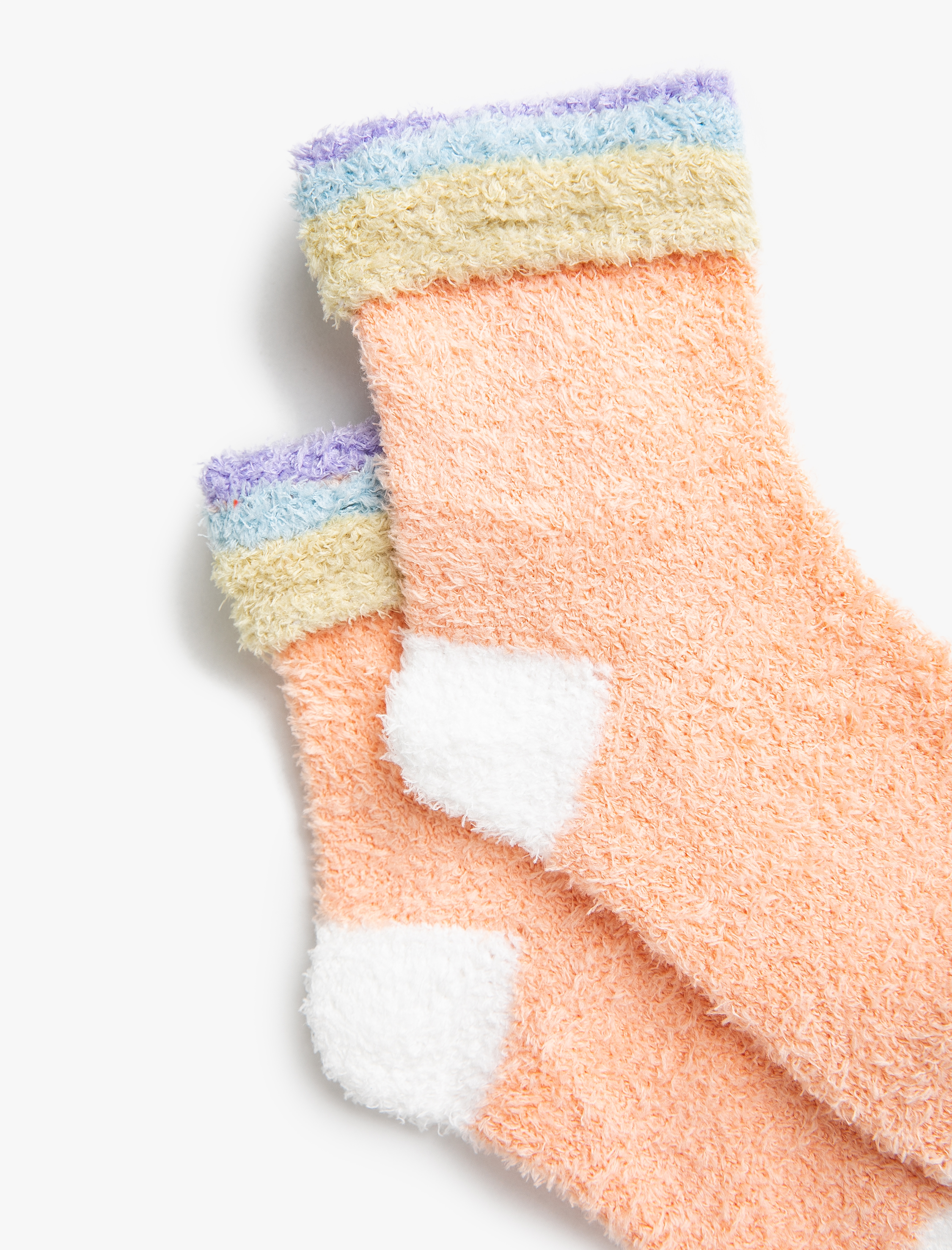  Kız Çocuk Kalın Çorap Bilek Detaylı