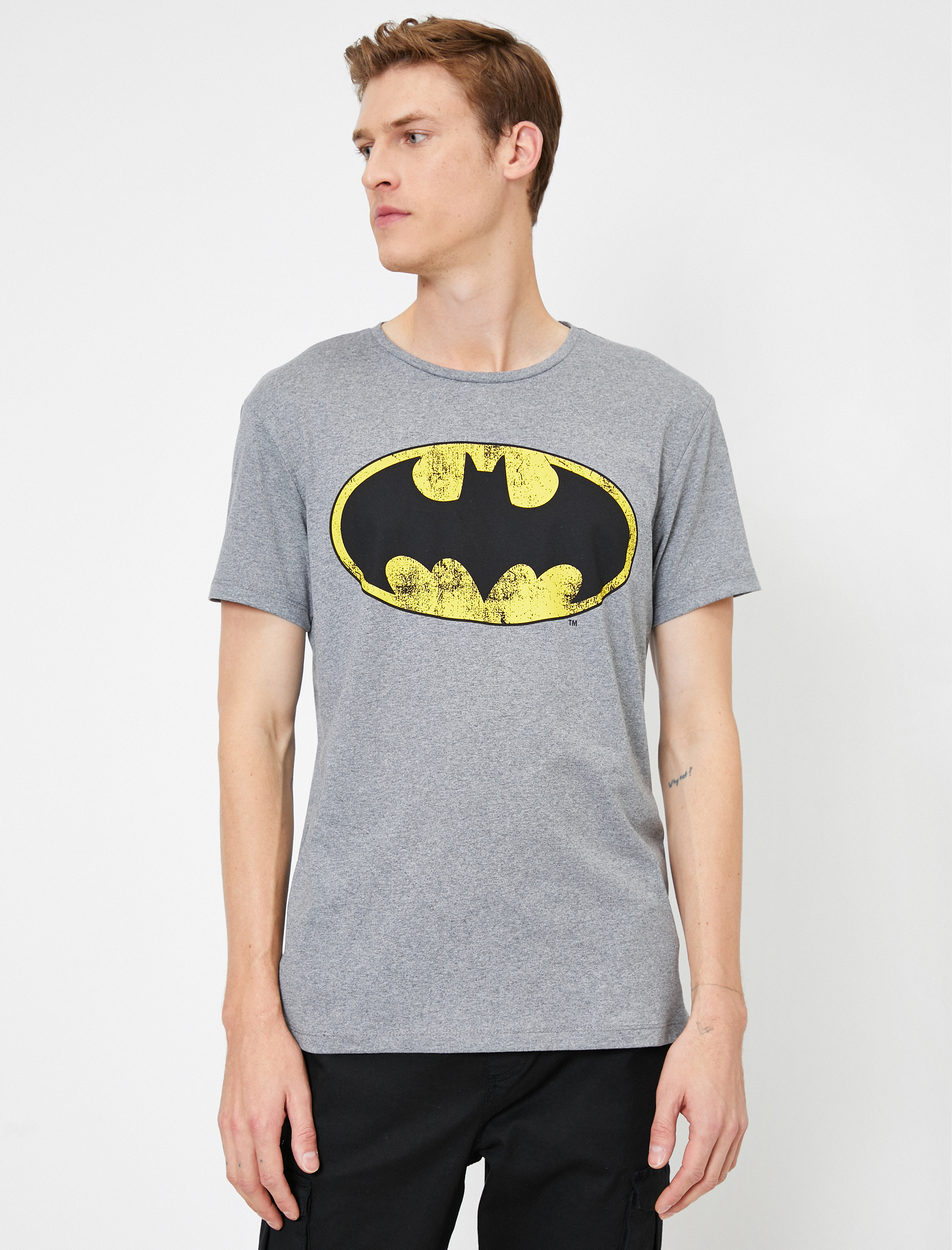   Batman Lisanslı Baskılı Tişört