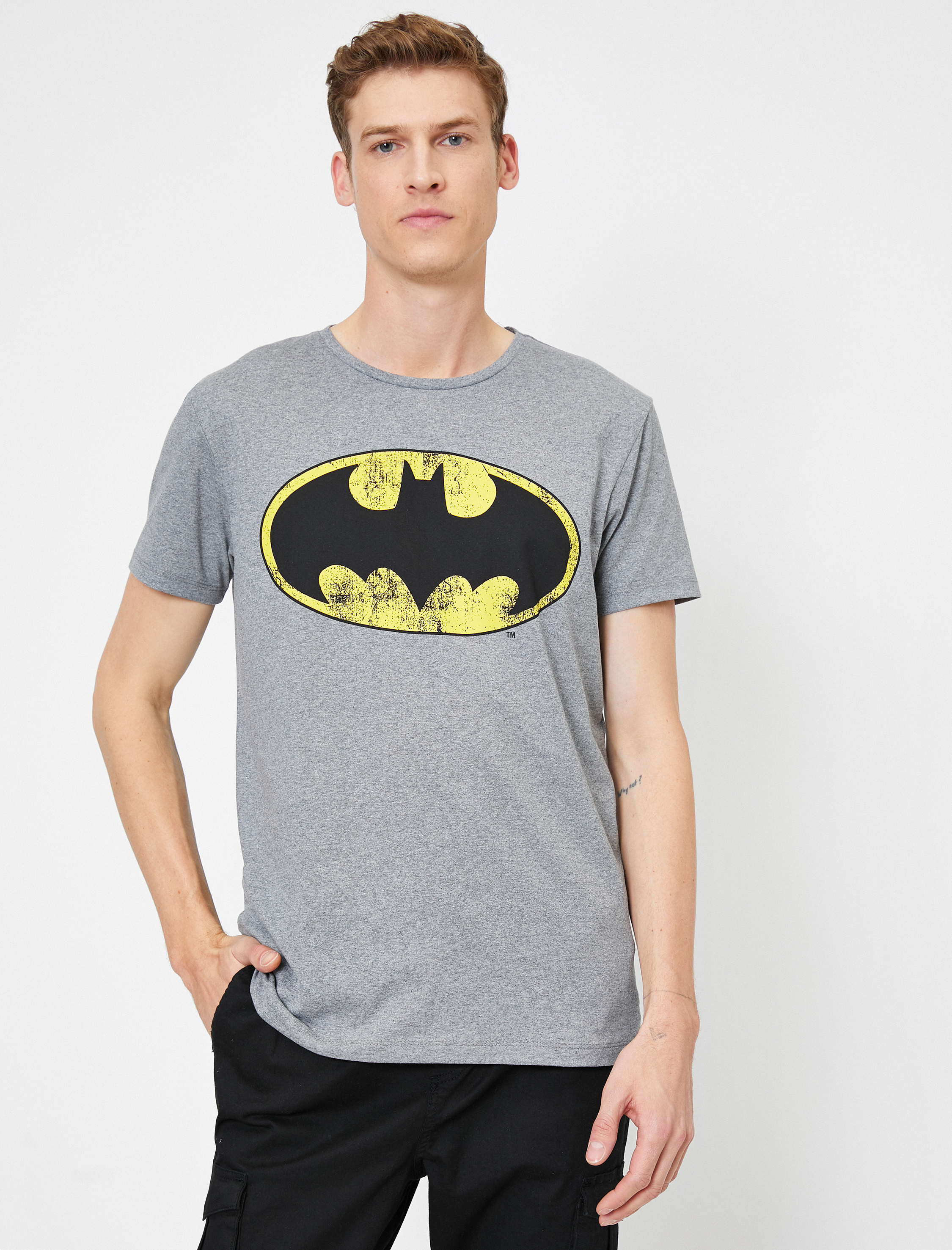   Batman Lisanslı Baskılı Tişört