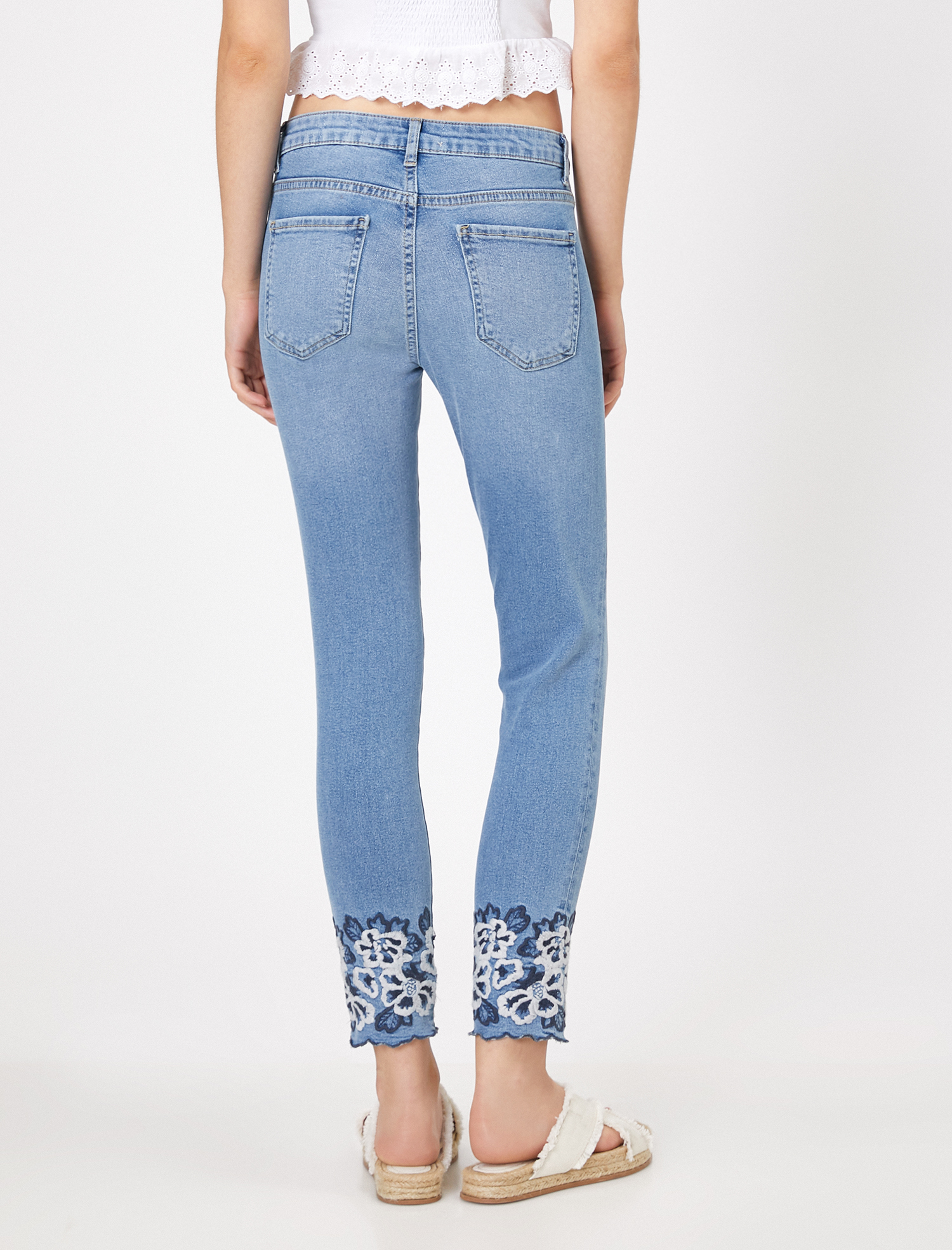   Skinny Fit Jean - Normal Bel Dar Kesim Dar Paça Pantolon