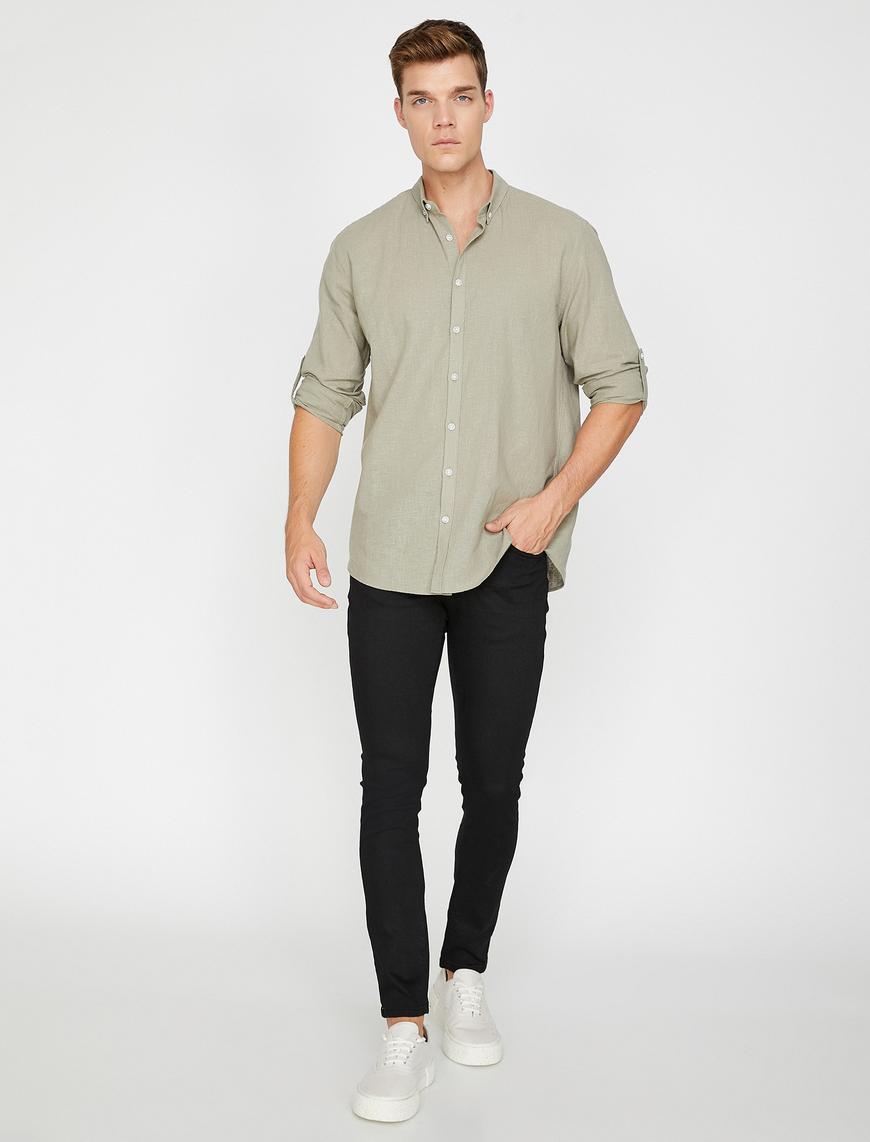   Super Skinny Fit Kot Pantolon - Justin Jean