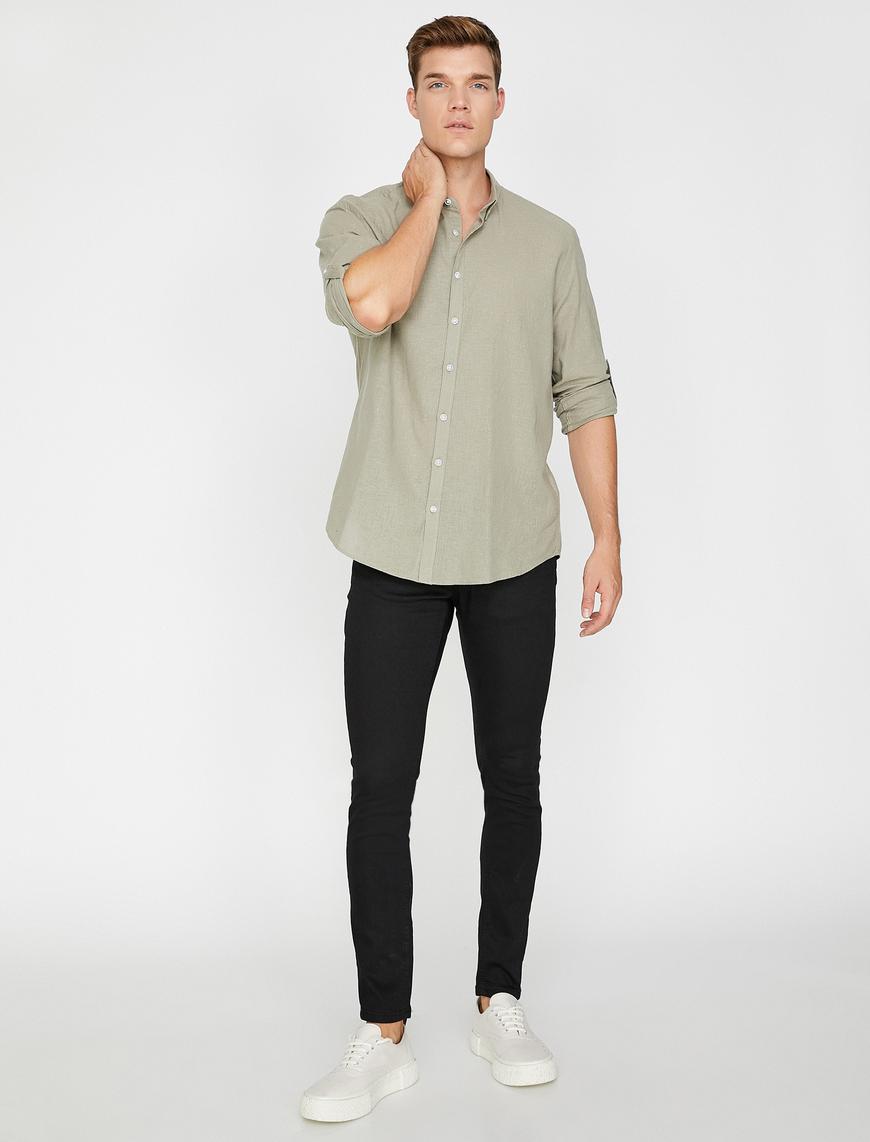   Super Skinny Fit Kot Pantolon - Justin Jean