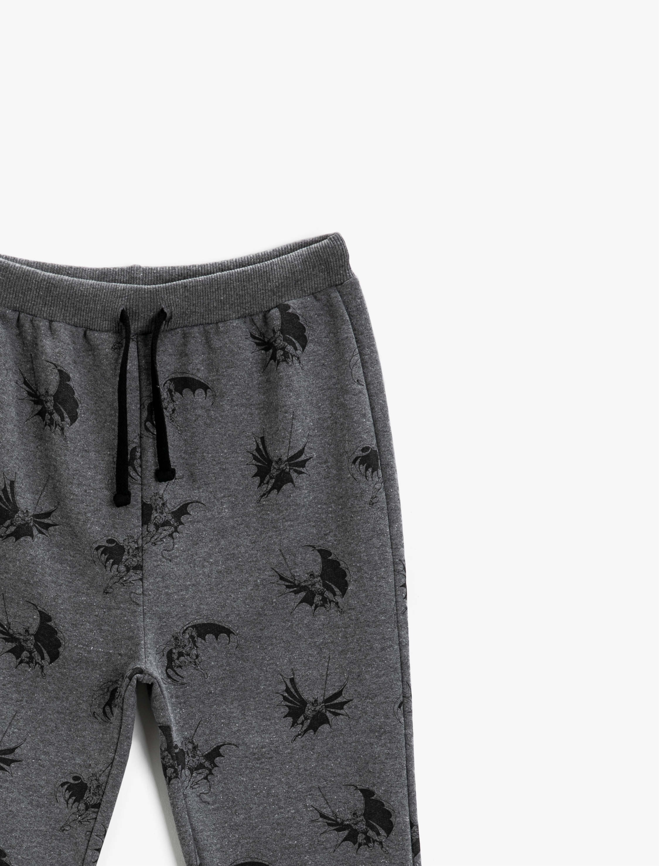  Erkek Çocuk Batman Lisanslı Baskılı Eşofman Altı Jogger